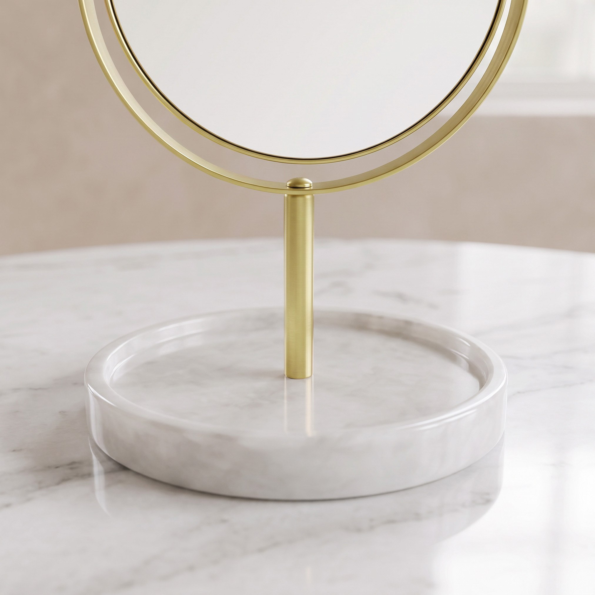 مرآة طاولة راتنج من بيرل-hbxdecorandfurnishings-bathroomaccessories-bathroomsets-image-3