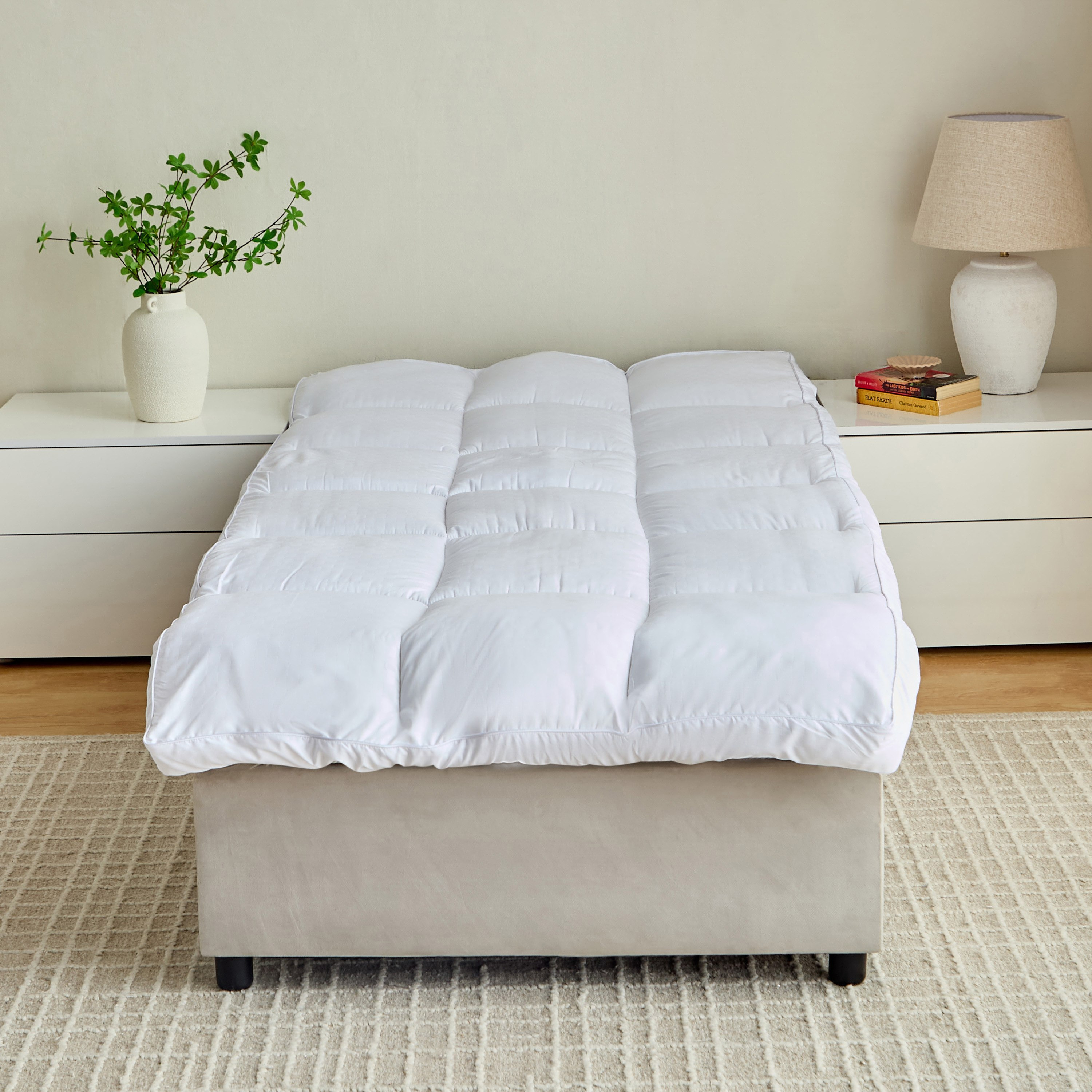 Hilton Actifresh Single Mattress Topper - 90x200+4 cm-hbxhomeware-hbxbedroom-image-2