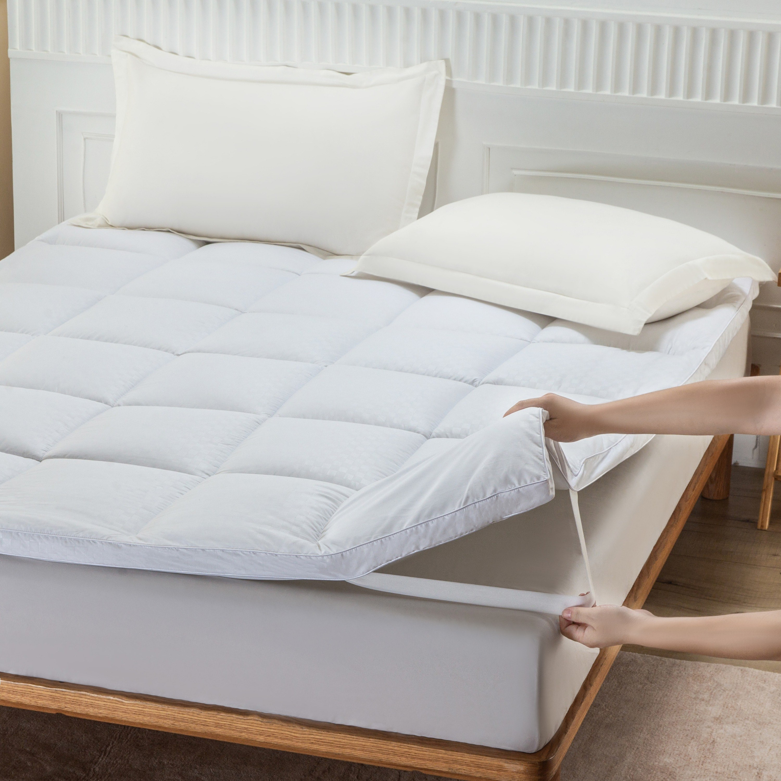Hilton Actifresh Super King Mattress Topper - 200x200+4 cm-hbxhomeware-hbxbedroom-image-4