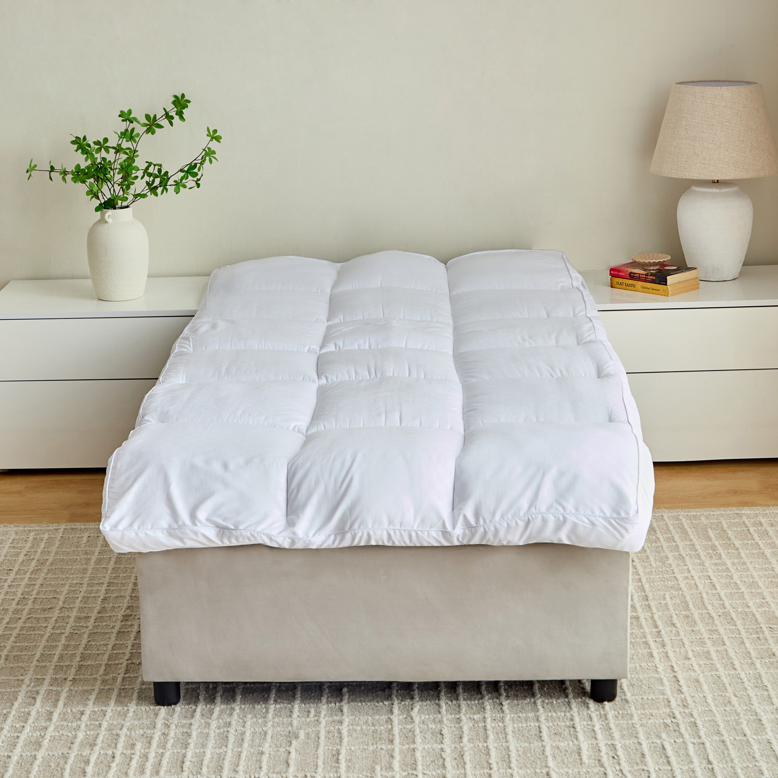 Hilton Actifresh Twin Extra Thick Mattress Topper - 120x200+8 cm-hbxhomeware-hbxbedroom-image-2