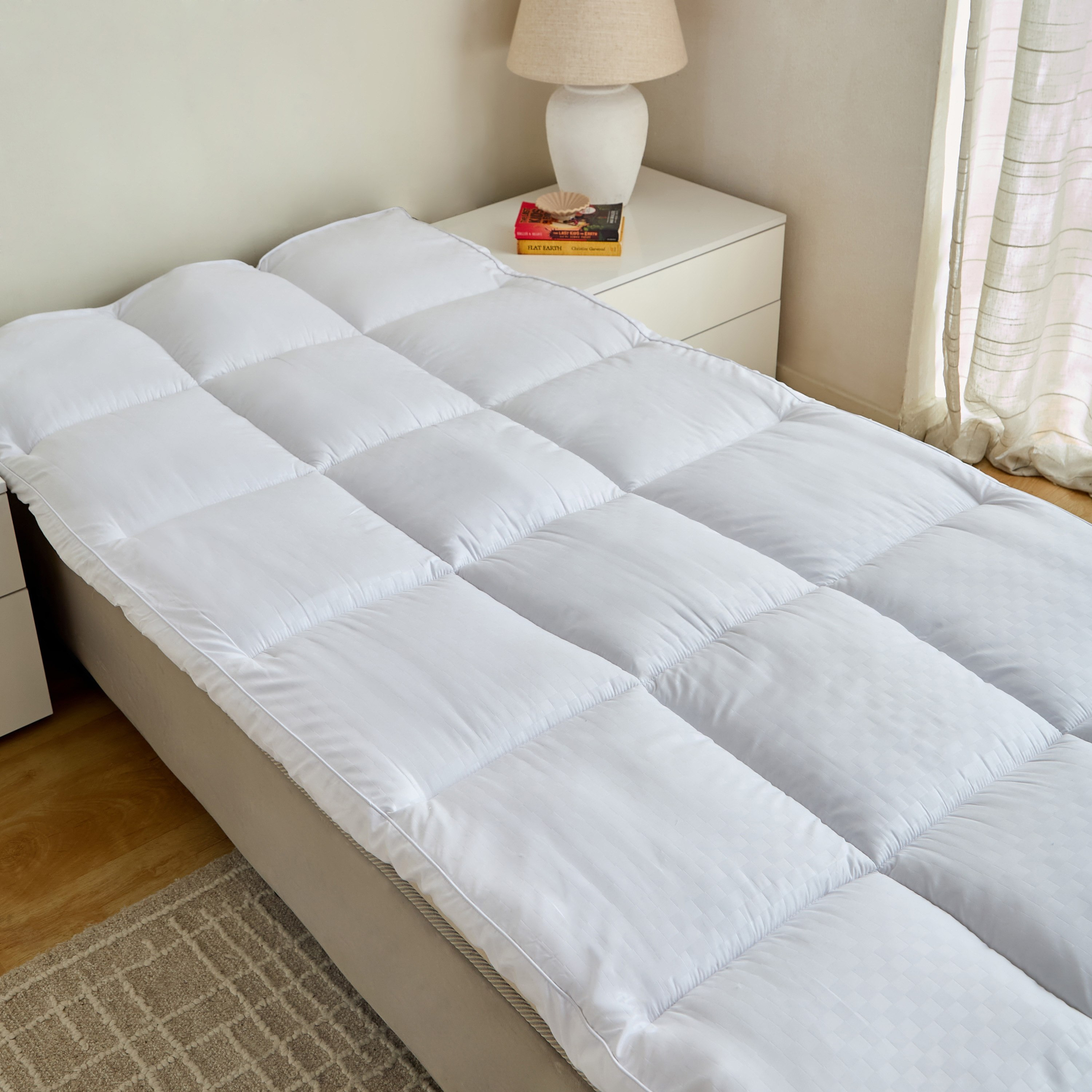 Hilton Actifresh Twin Extra Thick Mattress Topper - 120x200+8 cm-hbxhomeware-hbxbedroom-image-3