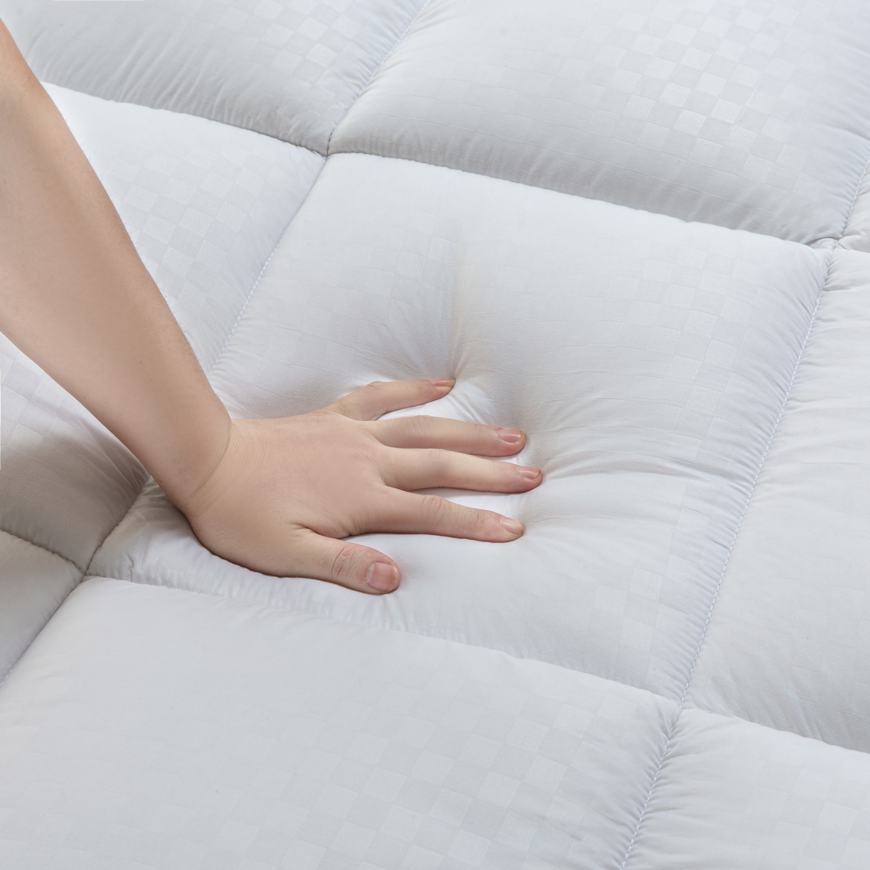 Hilton-Actifresh Queen Extra Thick Mattress Topper - 150x200+8 cm-hbxhomeware-hbxbedroom-image-4