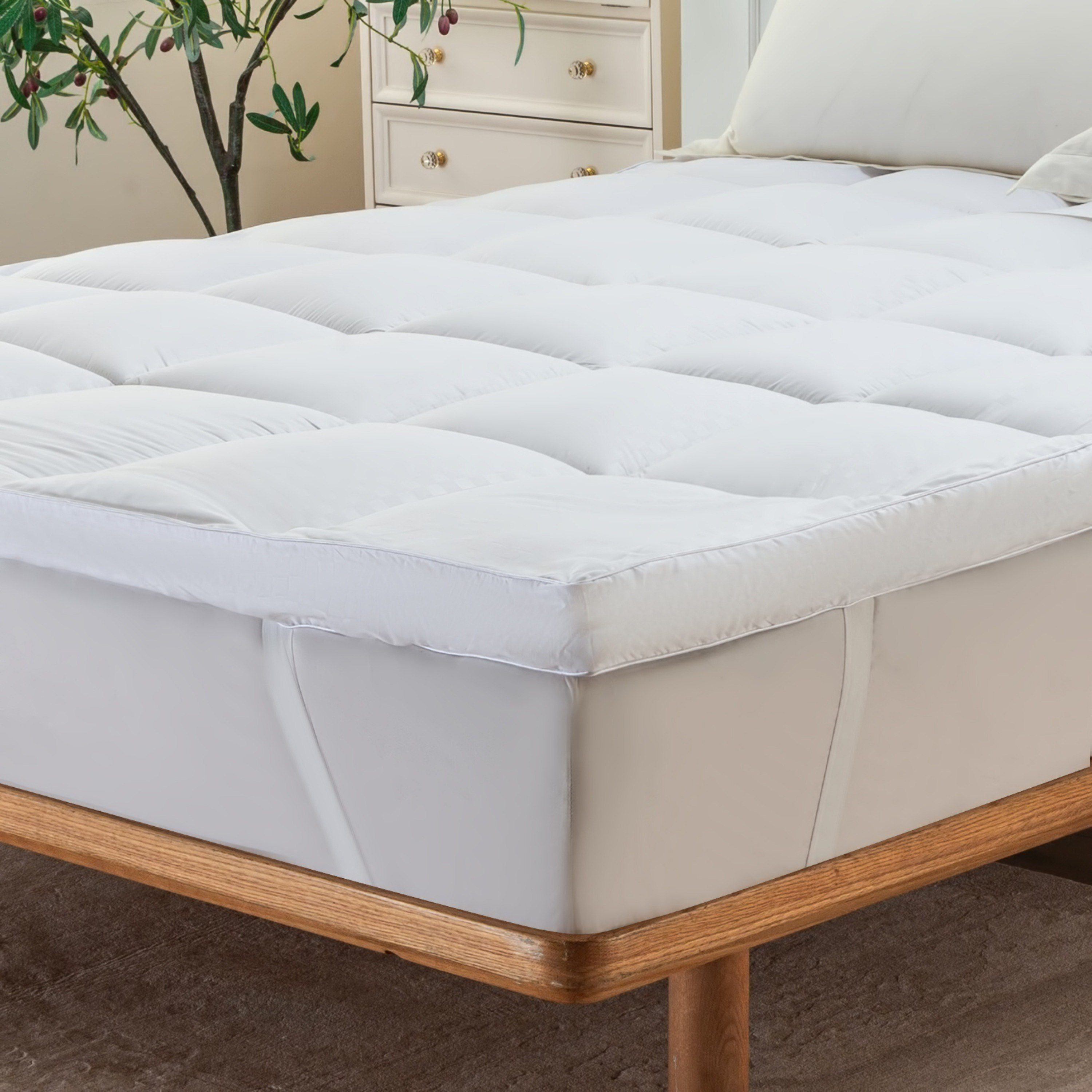 Hilton Actifresh King Extra Thick Mattress Topper - 180x200+8 cm-hbxhomeware-hbxbedroom-image-5