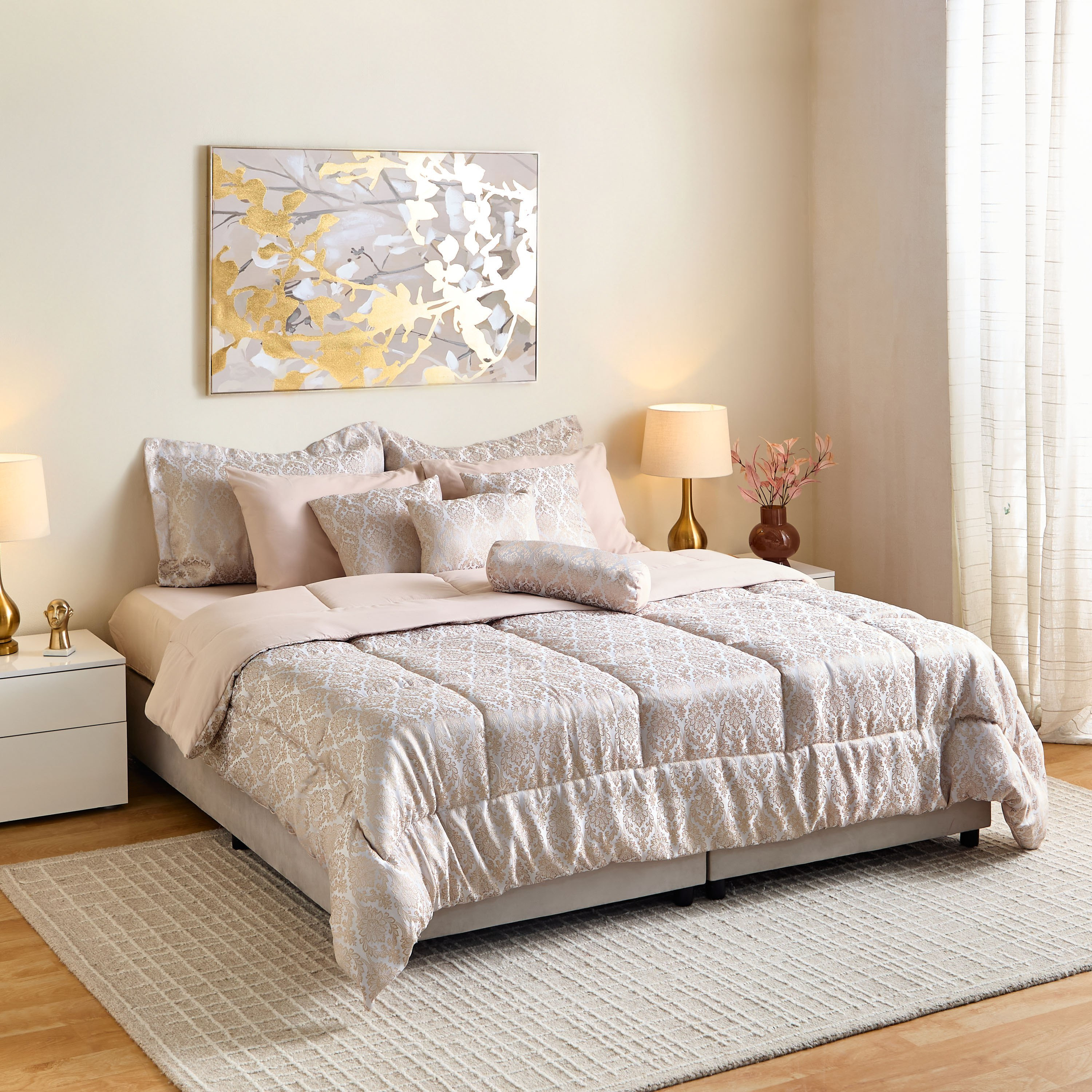 Artisan Deluxe Trado 10-Piece Jacquard BIAB Super King Comforter Set - 240x260 cm-hbxhomeware-hbxbedroom-image-9