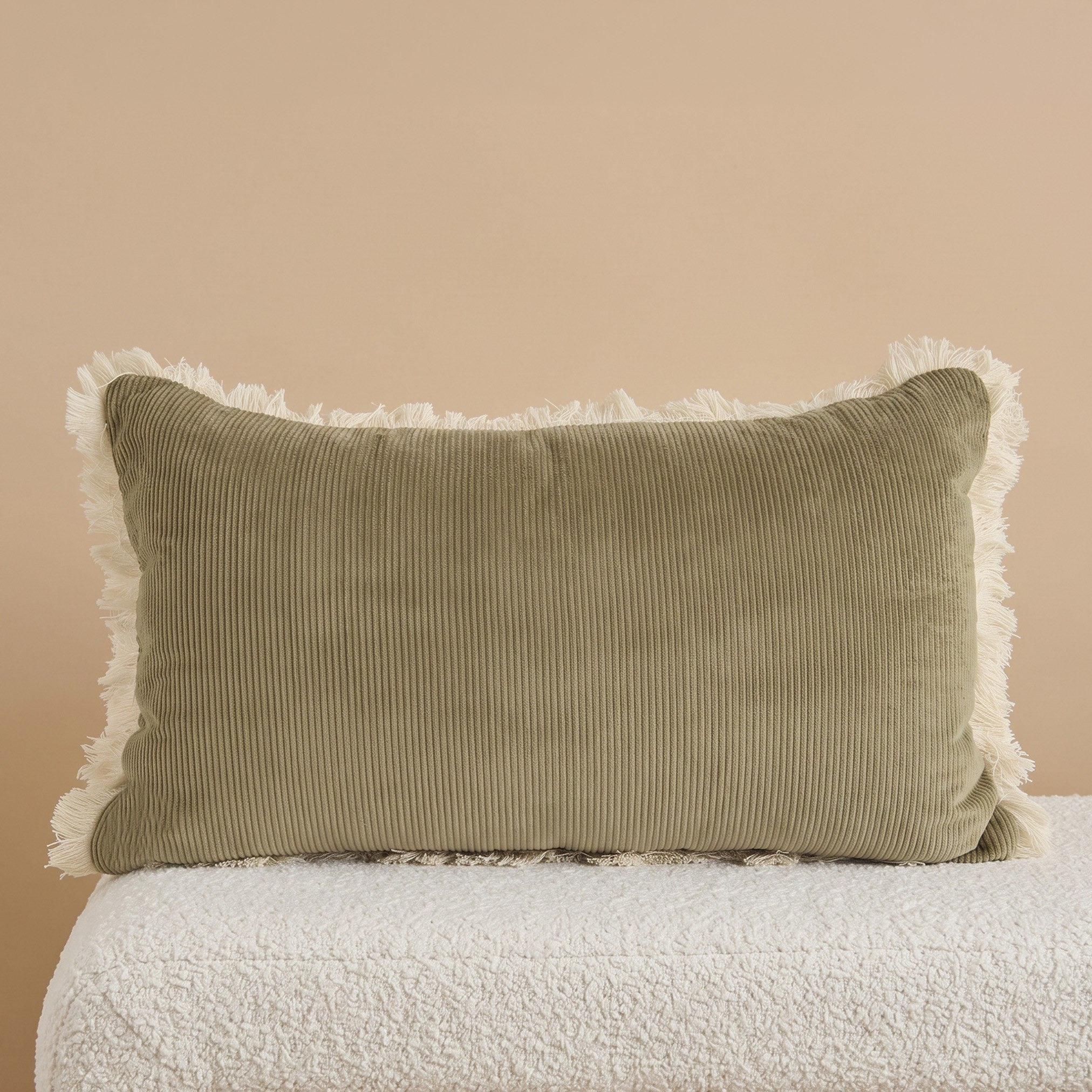 Plam Solid Filled Cushion- 35x60 cm-hbxlivingroom-furnishings-cushionsandcovers-filledcushions-image-1