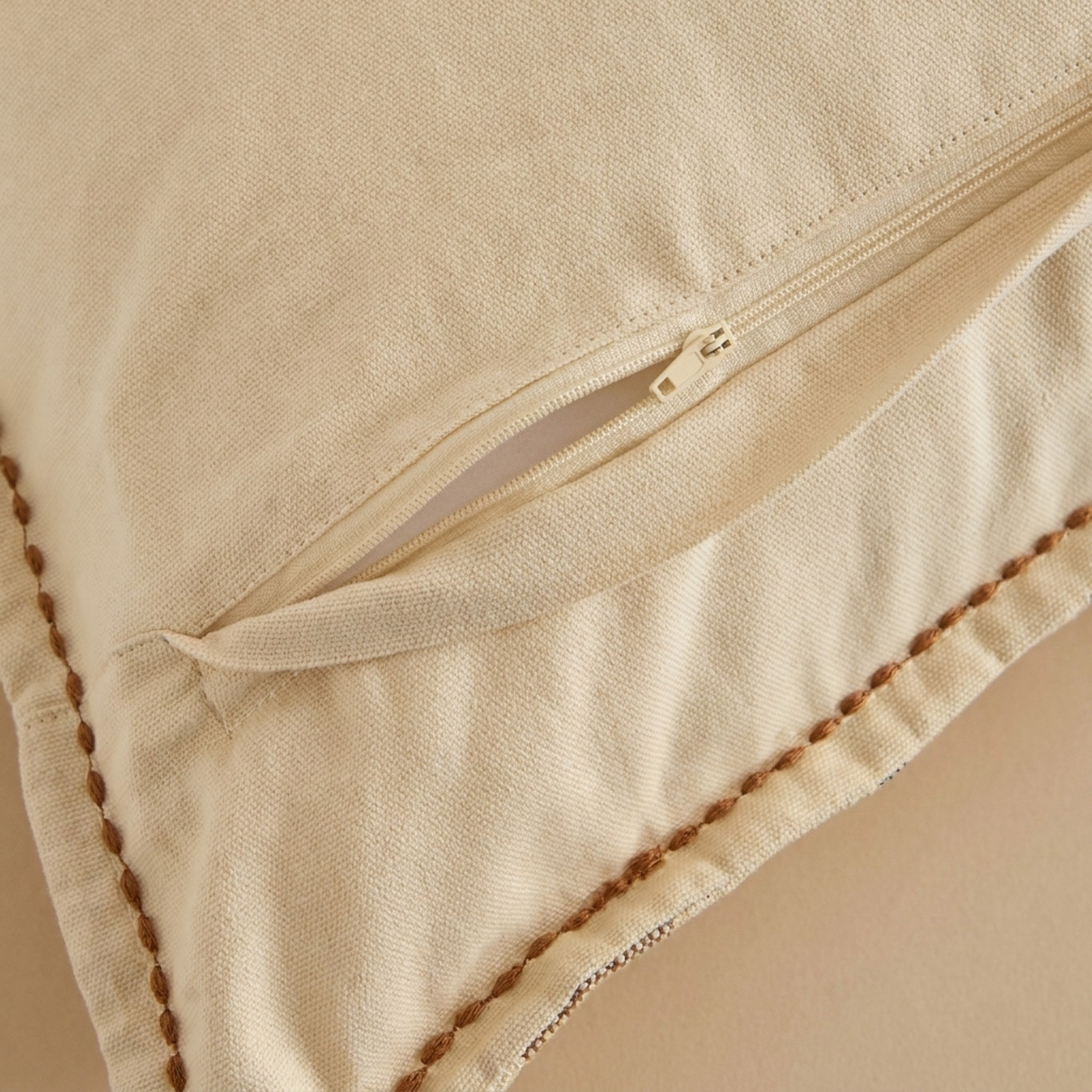 Terra Broken Stripe Filled Cushion - 50x50 cm-hbxlivingroom-furnishings-cushionsandcovers-filledcushions-image-3
