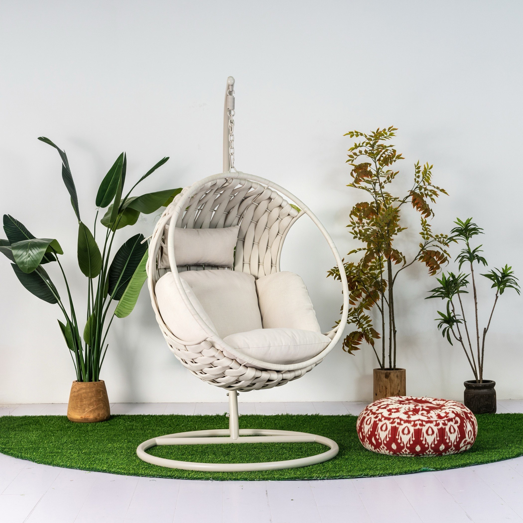 Vera Tressa Outdoor Swing with Cushion-hbxfurniture-outdoor-swingsandchairs-image-4