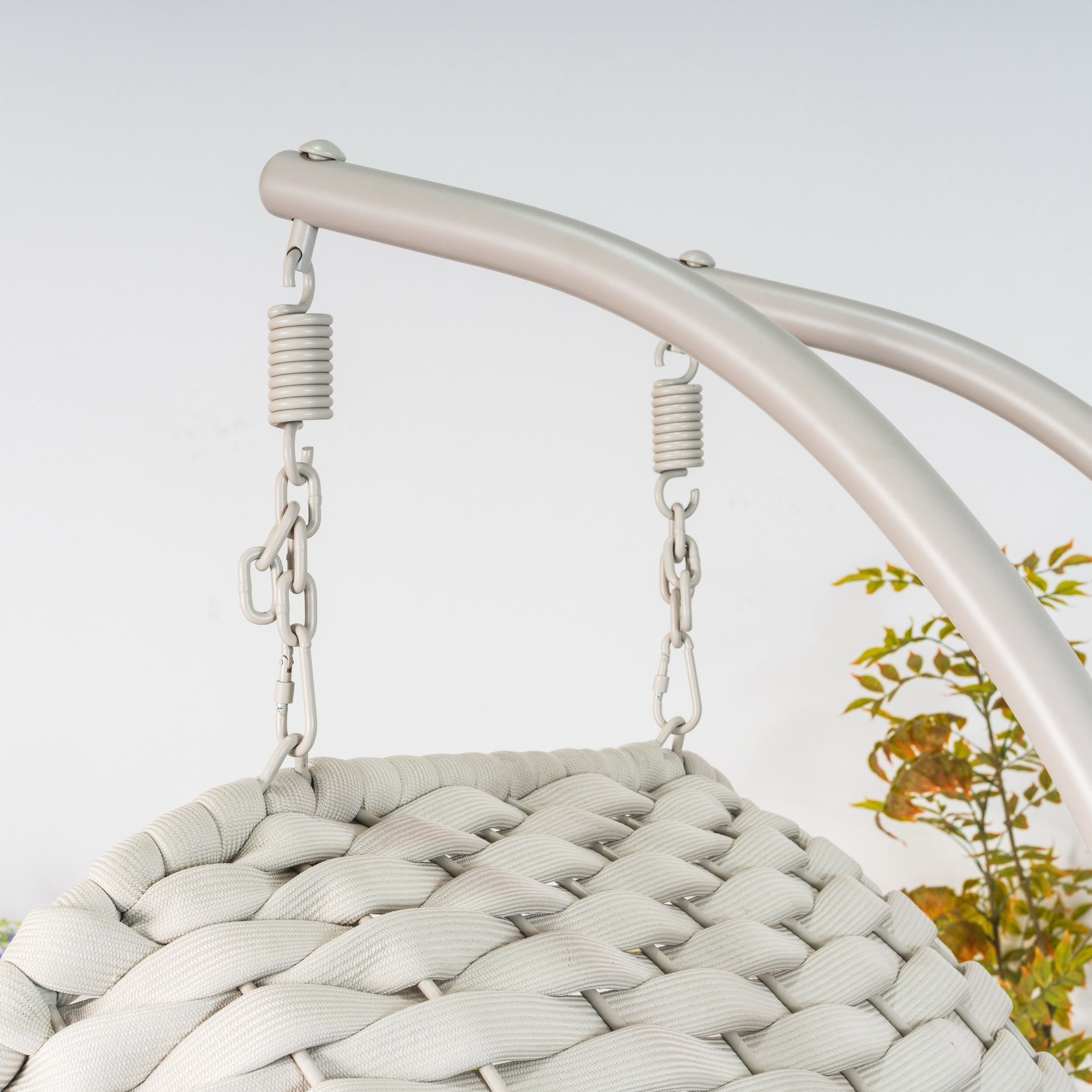 Vera Tressa 2-Seater Outdoor Swing with Cushion-hbxfurniture-outdoor-swingsandchairs-image-7