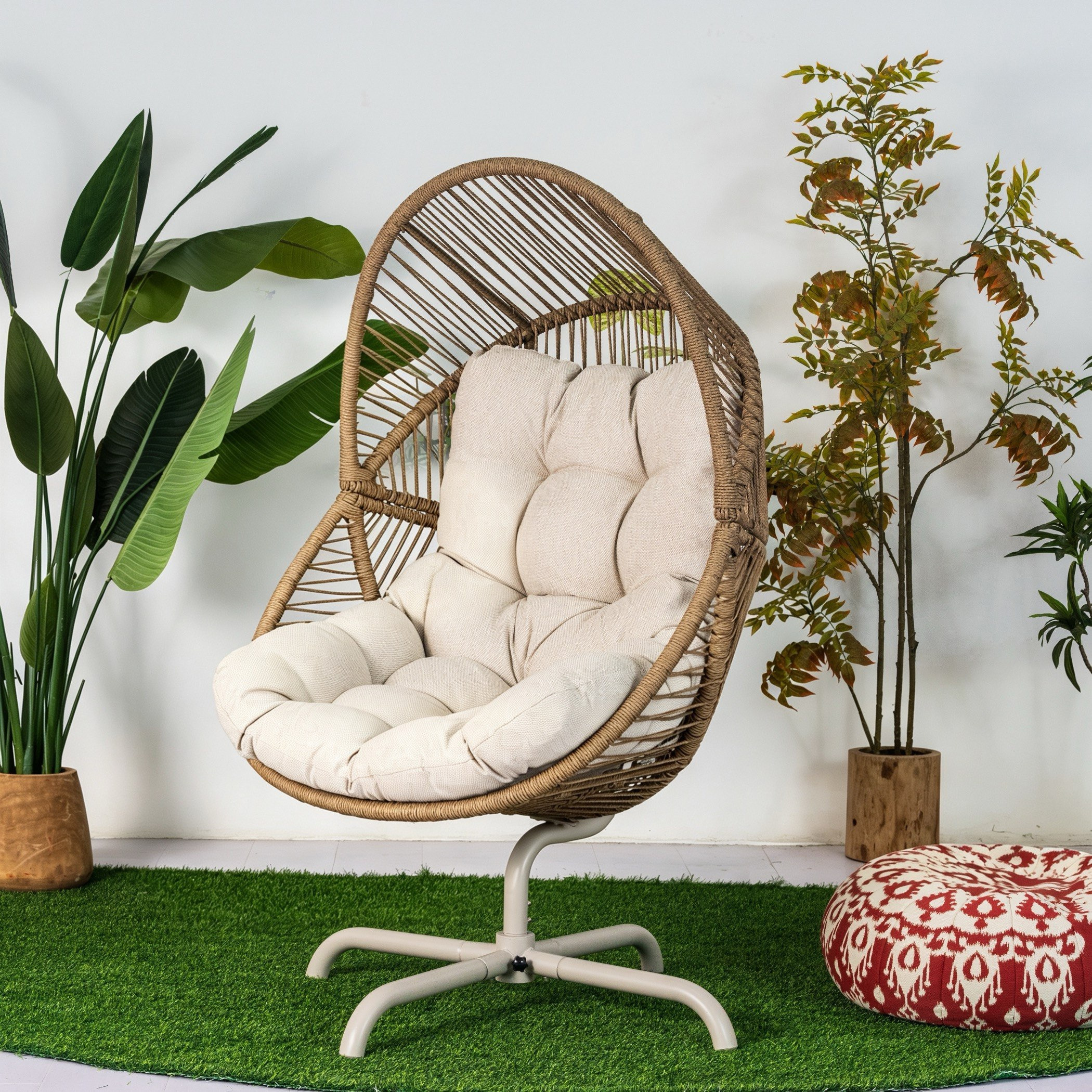 كرسي خارجي دوّار بتصميم شرنقة مع وسائد من موفو فيرا جلوريا-hbxfurniture-outdoor-swingsandchairs-image-4