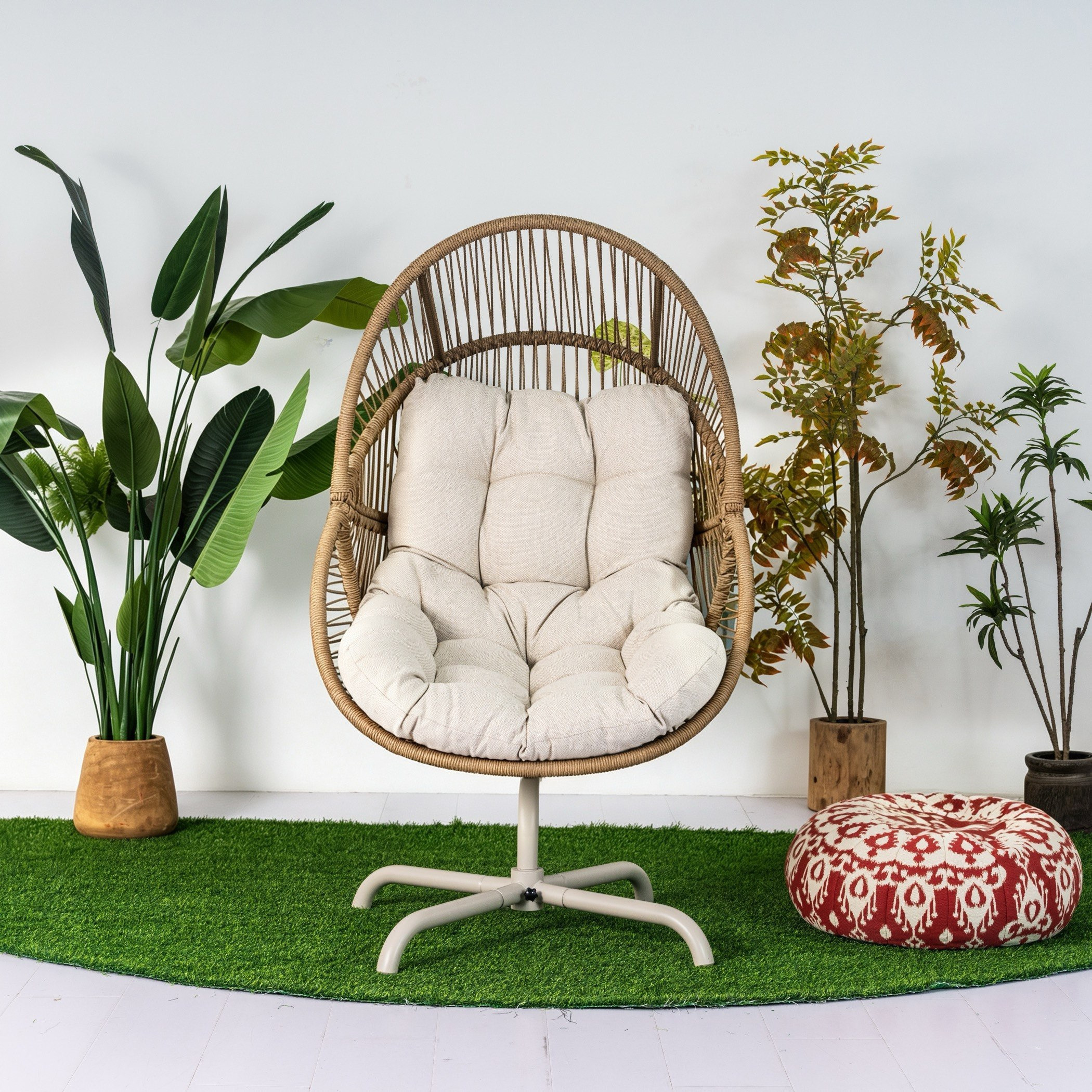 كرسي خارجي دوّار بتصميم شرنقة مع وسائد من موفو فيرا جلوريا-hbxfurniture-outdoor-swingsandchairs-image-5