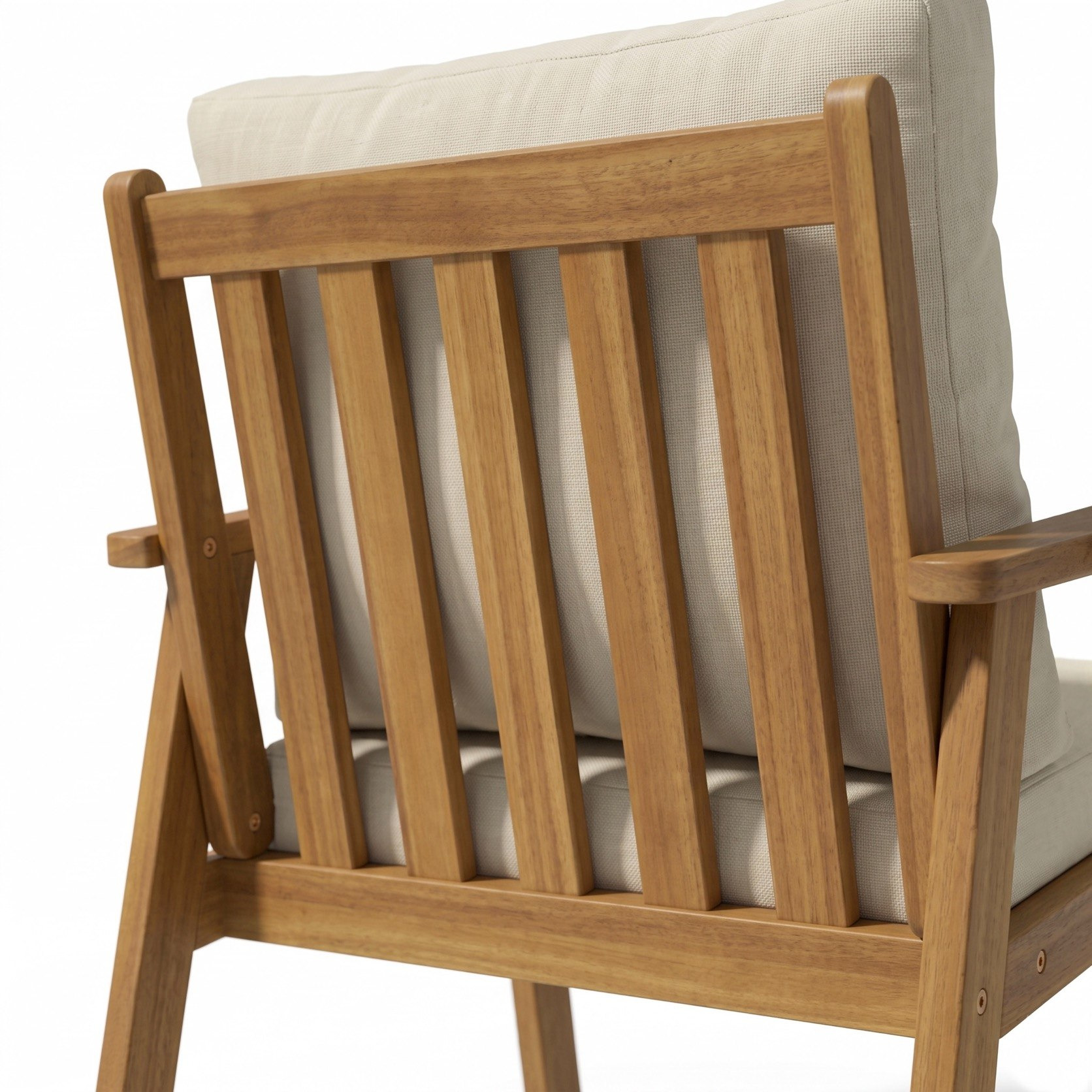Vera Cabana 3+1+1 Outdoor Wooden Sofa Set with Cushion and Coffee Table-hbxoutdoor-hbxoutdoorfurniture-sofasets-image-8