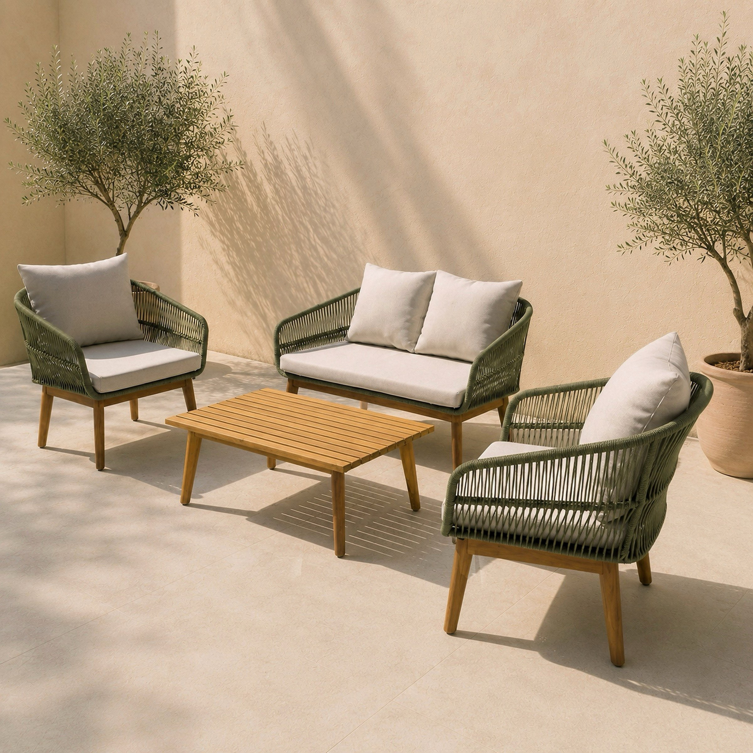 Vera Mayfair 2+1+1 and Coffee Table Outdoor Solidwood Sofa Set with Cushion-hbxoutdoor-hbxoutdoorfurniture-sofasets-image-1