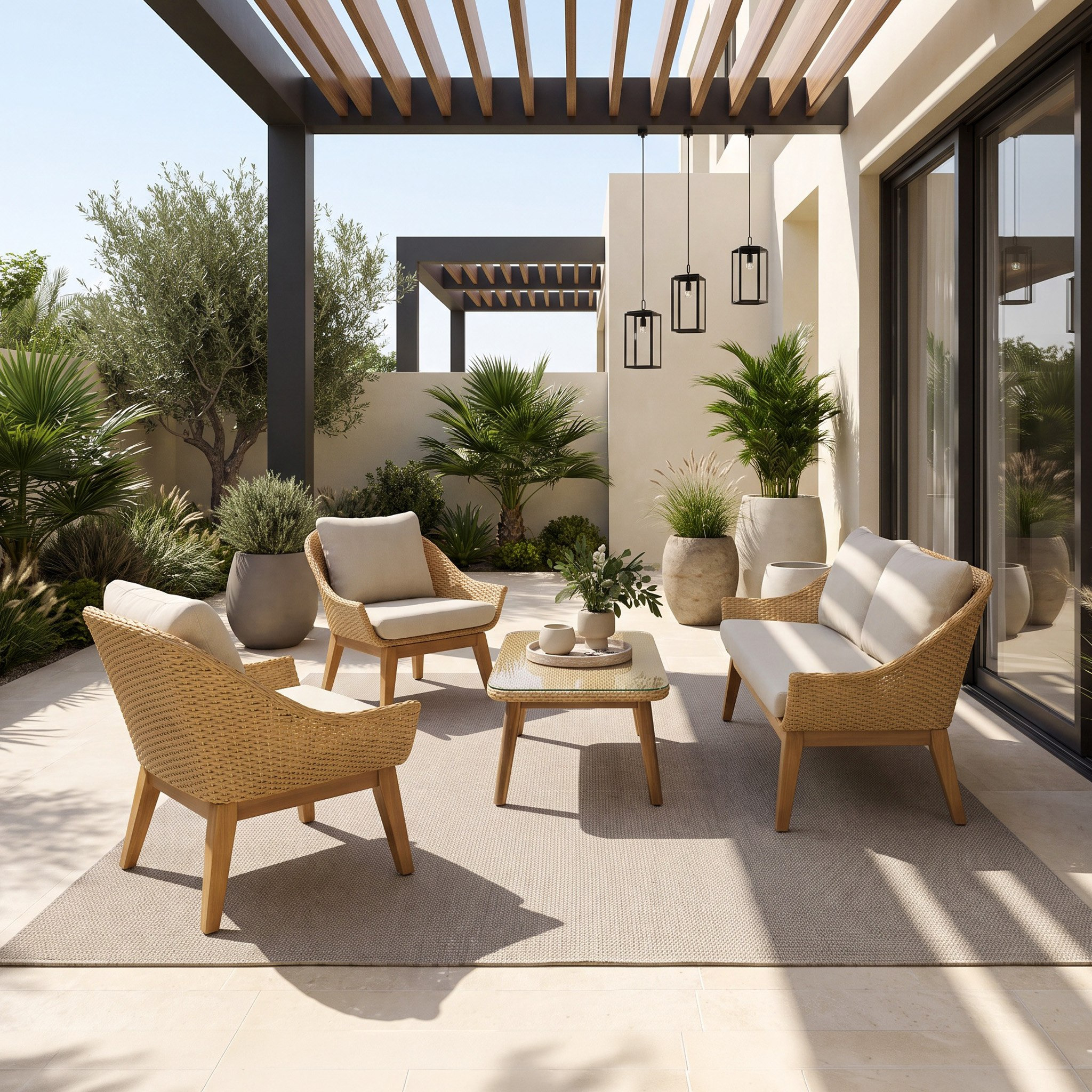 Movo-Vera Bloomwood 4-Seater Outdoor Solidwood Sofa Set with Cushion-PROMO_HB_SA_ALRHAJI_09092026-image-2