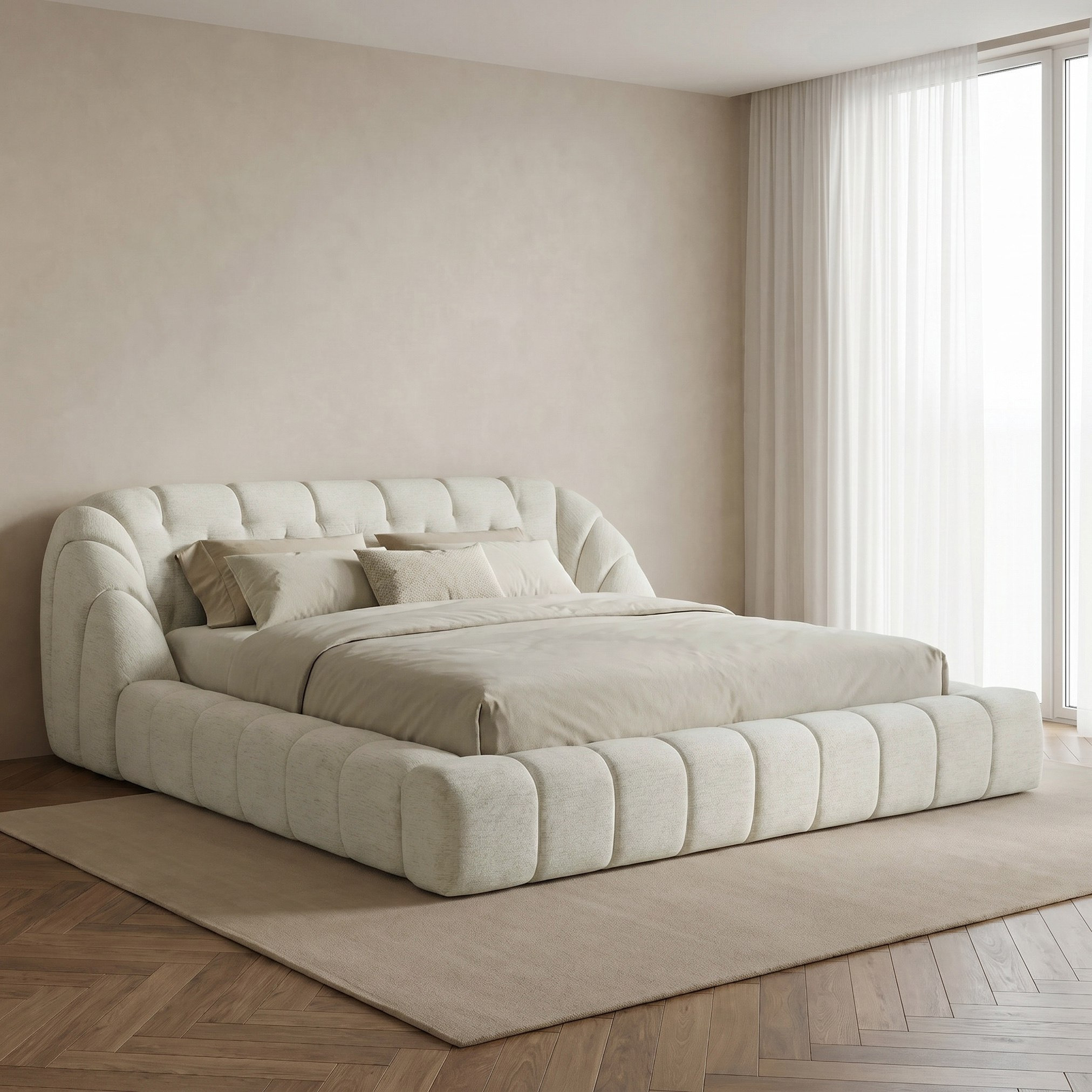 Movo Liberty Astro King Bed - 180x200 cm-hbxfurniture-bedsandbedsets-beds-king-image-1
