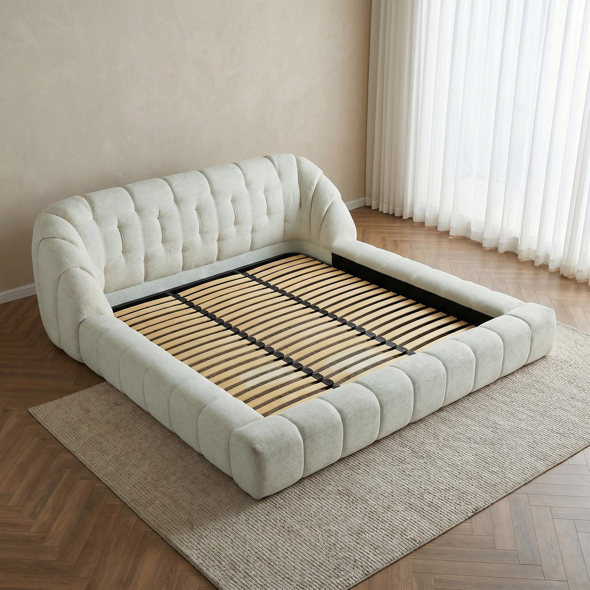 Movo Liberty Astro King Bed - 180x200 cm-hbxfurniture-bedsandbedsets-beds-king-image-5