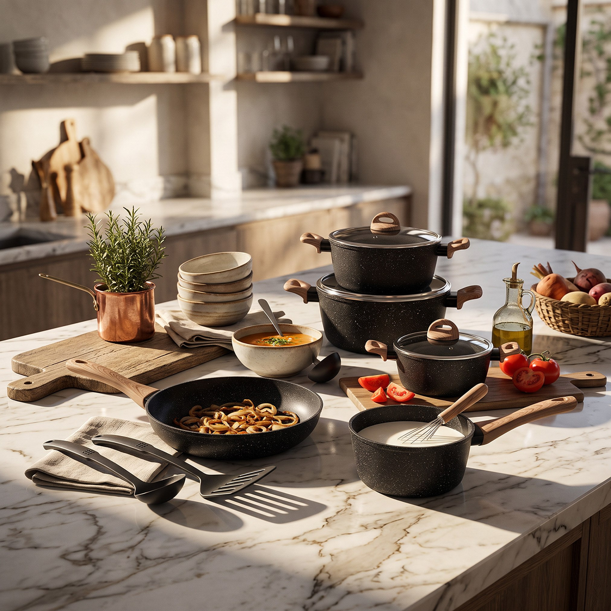 Nevada 11-Piece Forged Non-Stick Cookware Set-hbxkitchen-kitchenware-foodpreparation-image-4