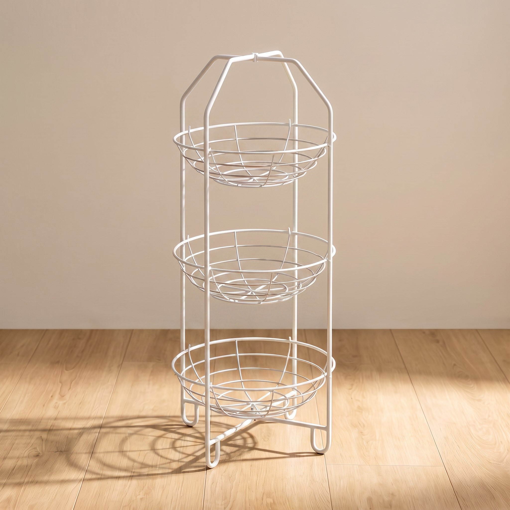 سلة مطبخ ترولي 3 طوابق من كوفارا - 29.9x72 سم-hbxhomeware-kitchenware-kitchentrolleys-image-2