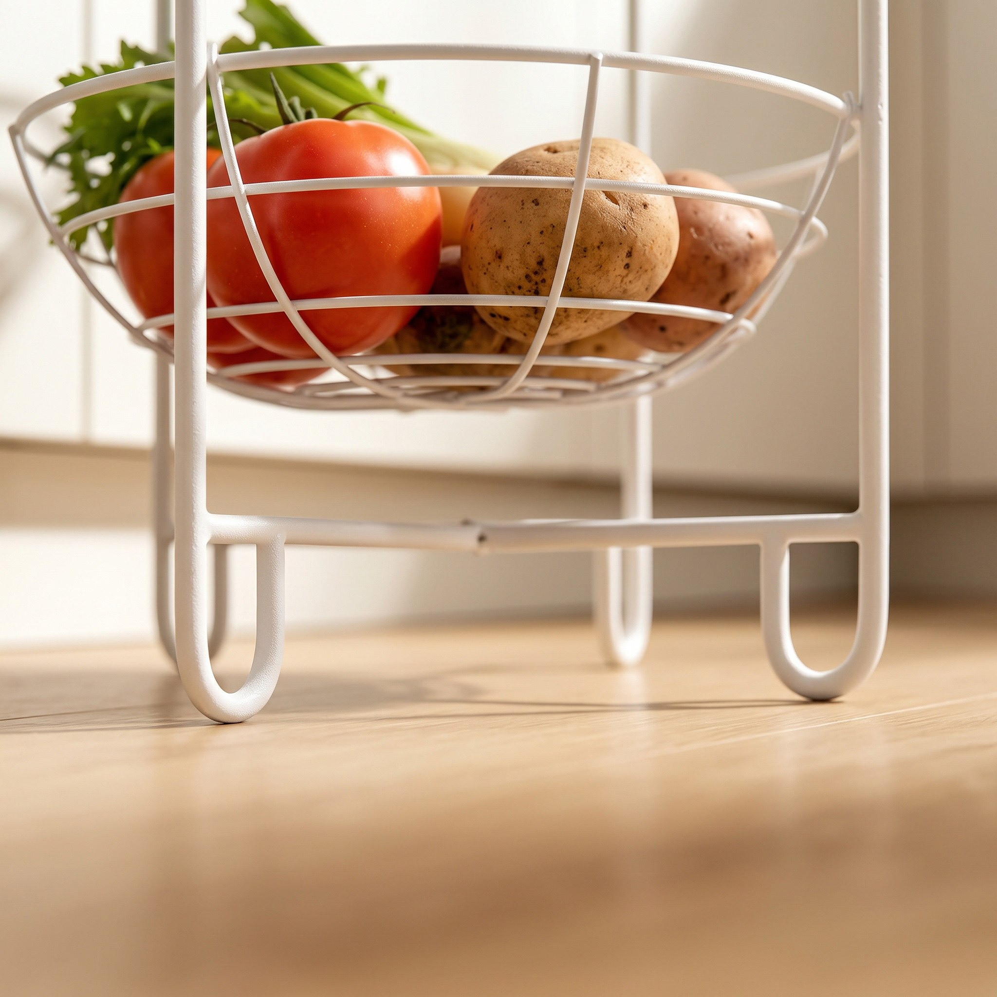 سلة مطبخ ترولي 3 طوابق من كوفارا - 29.9x72 سم-hbxhomeware-kitchenware-kitchentrolleys-image-3