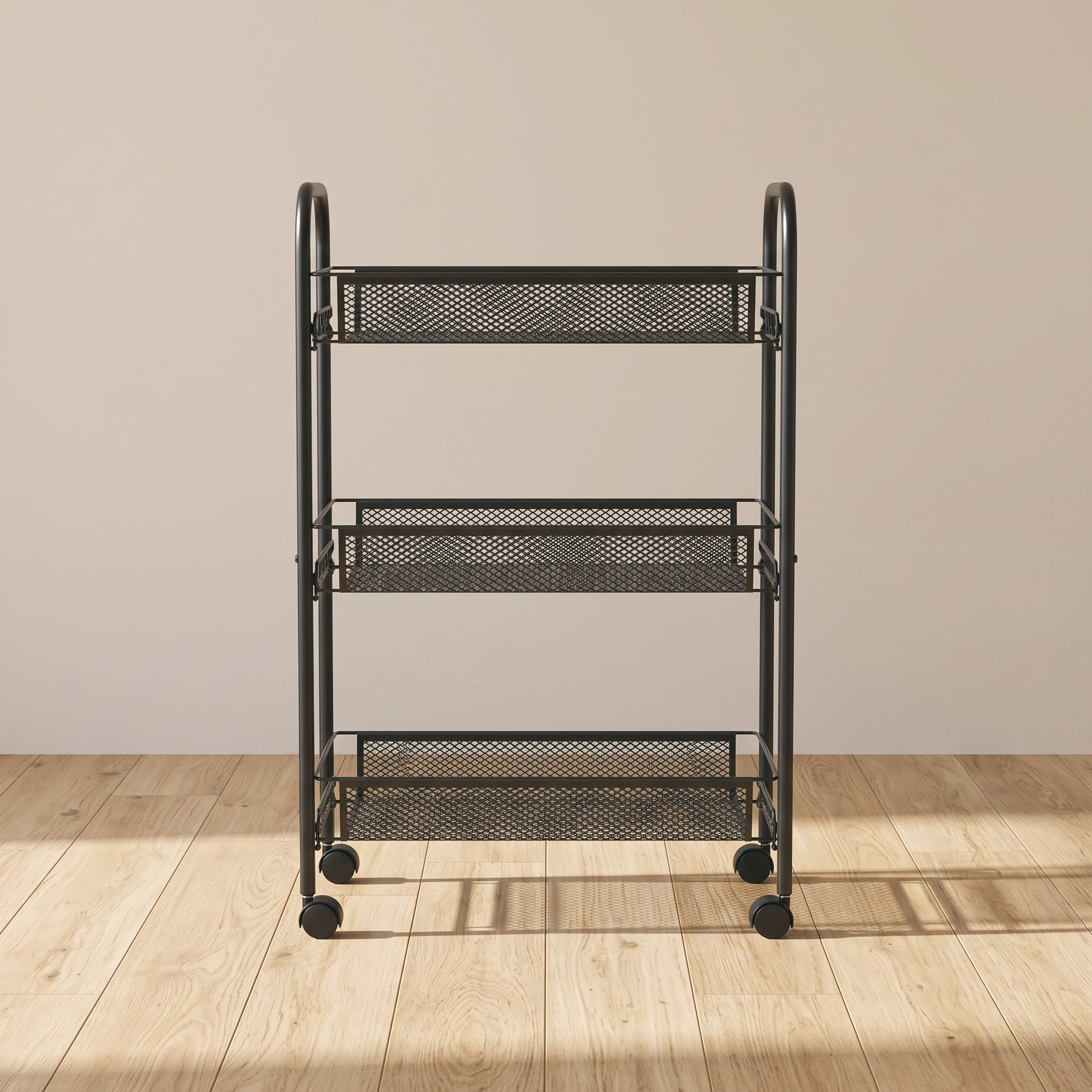 عربة مطبخ 3 طبقات من إيرو - 44x26x63 سم-hbxhomeware-kitchenware-kitchentrolleys-image-2