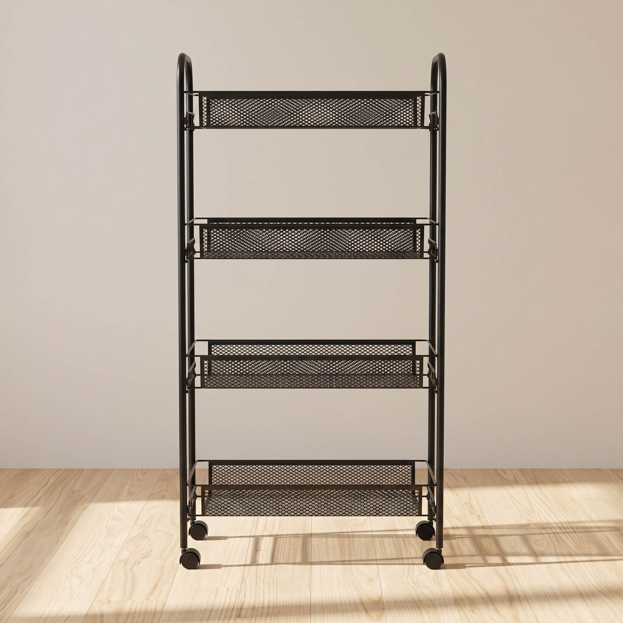 Covara 4-Tier Kitchen Trolley - 44x26x83 cm-hbxhomeware-kitchenware-kitchentrolleys-image-2