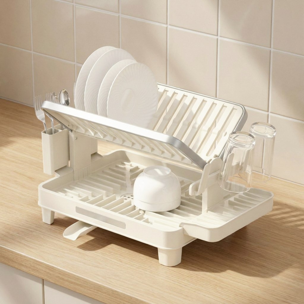 Apex 2-Tier Dish Rack - 54x37x30 cm-PROMO_HB_SA_ALRHAJI_09092026-image-1