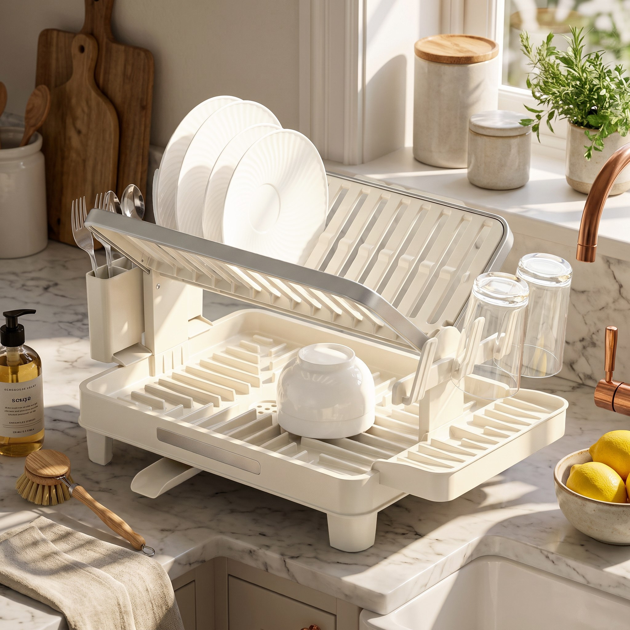 Apex 2-Tier Dish Rack - 54x37x30 cm-PROMO_HB_SA_ALRHAJI_09092026-image-5