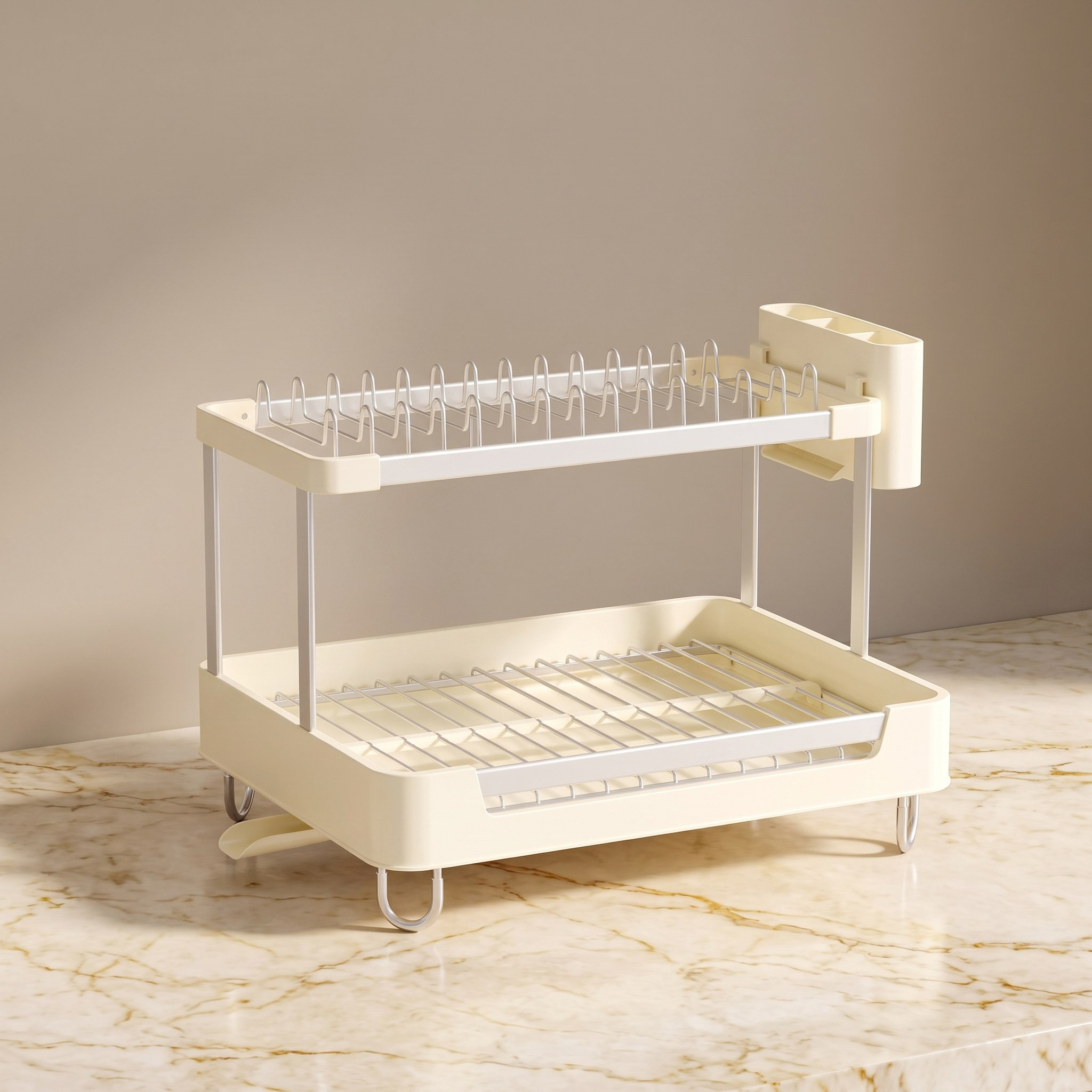 Apex 2-Tier Dish Rack - 45x35x33 cm-PROMO_HB_SA_ALRHAJI_09092026-image-2