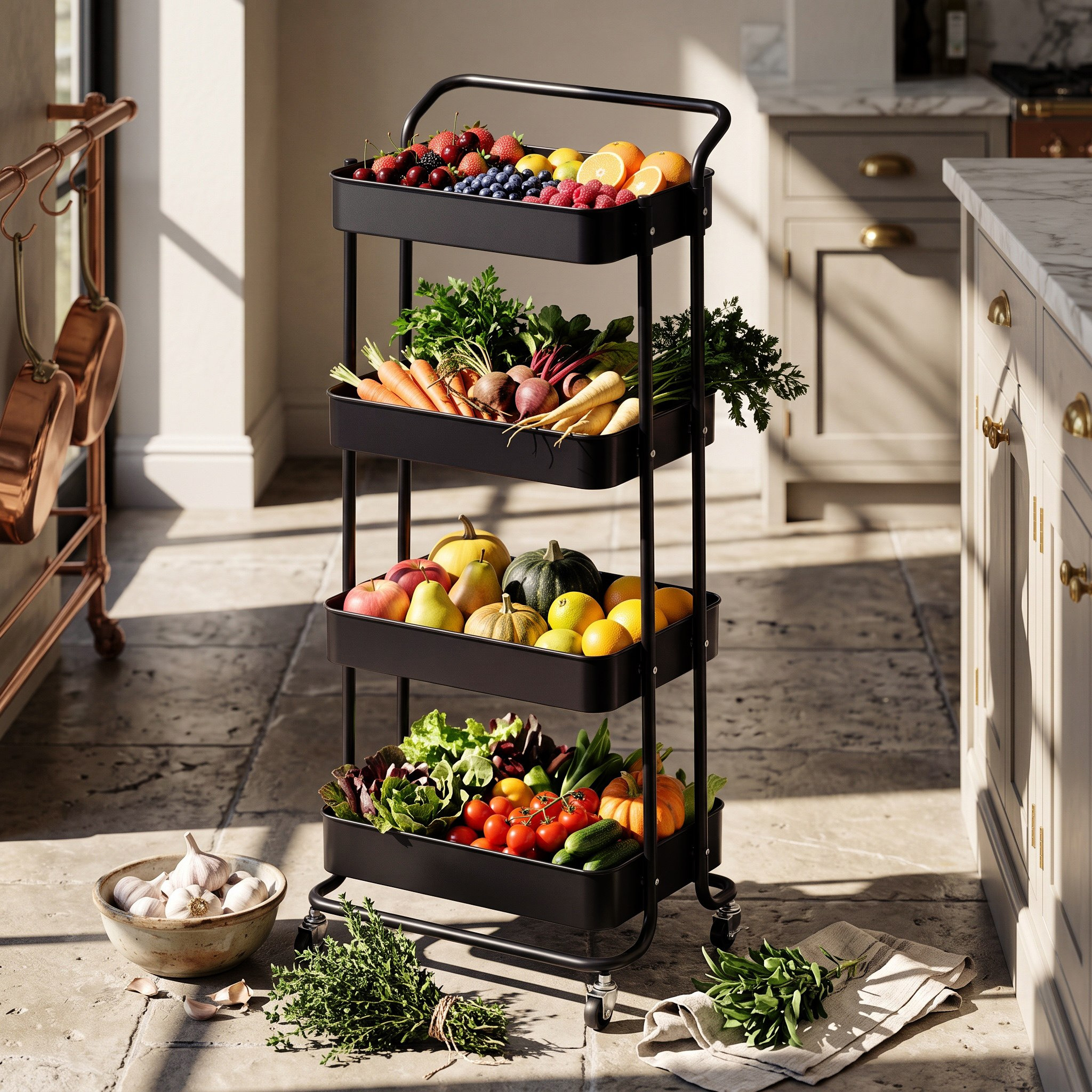 Zen 4-Tier Kitchen Trolley-hbxhomeware-kitchenware-kitchentrolleys-image-5