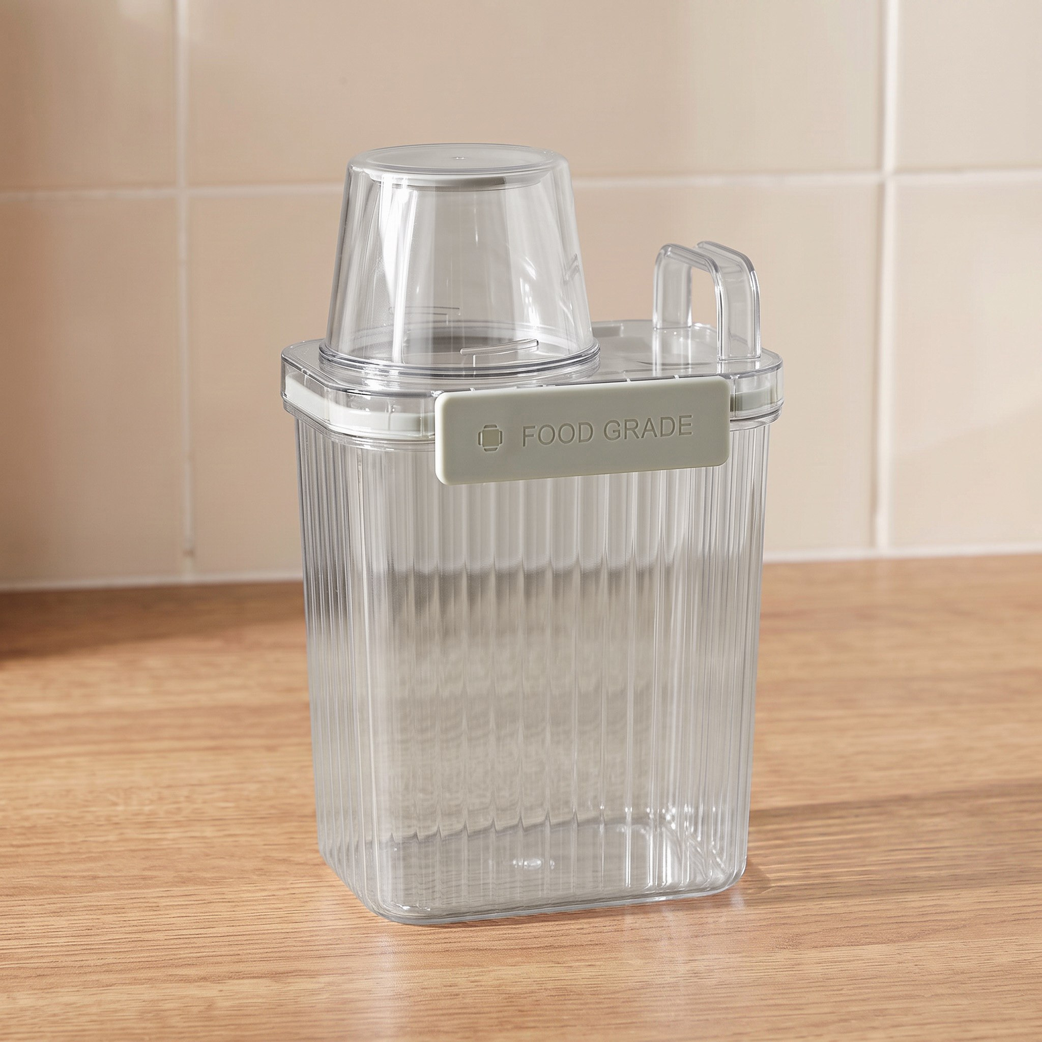 حافظة حبوب من فلوت - 1.3 لتر-hbxhomeware-kitchenware-containersandjars-image-1