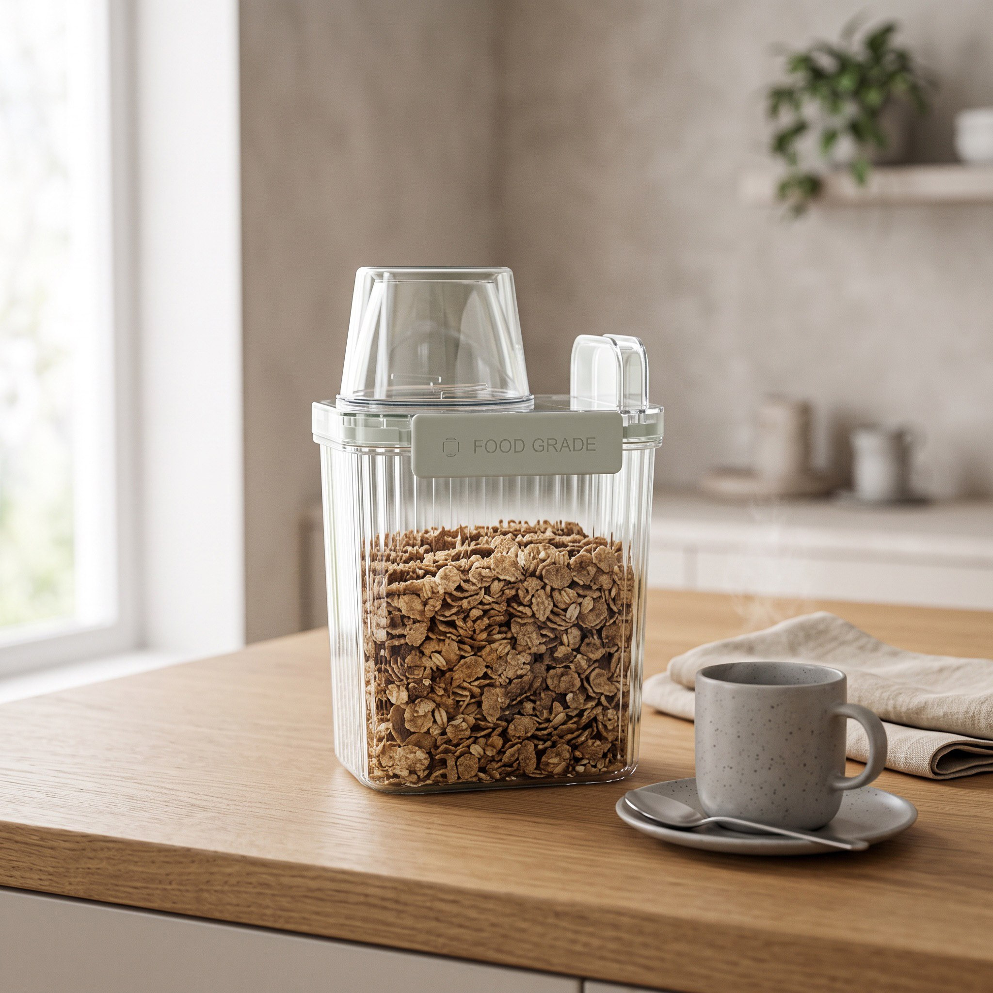 حافظة حبوب من فلوت - 1.3 لتر-hbxhomeware-kitchenware-containersandjars-image-4