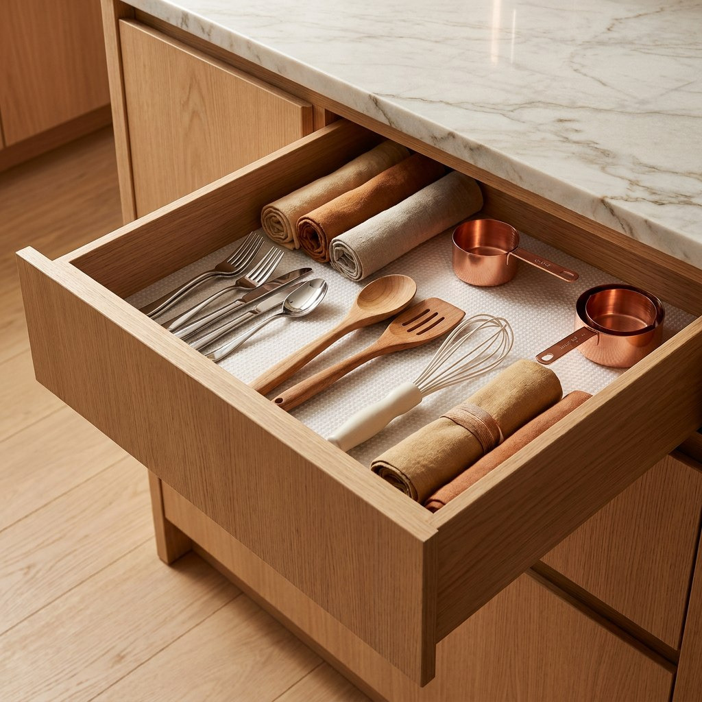 Vega Kitchen Drawer Mat - 50x150 cm-hbxhomeware-kitchenware-kitchenlinens-image-1