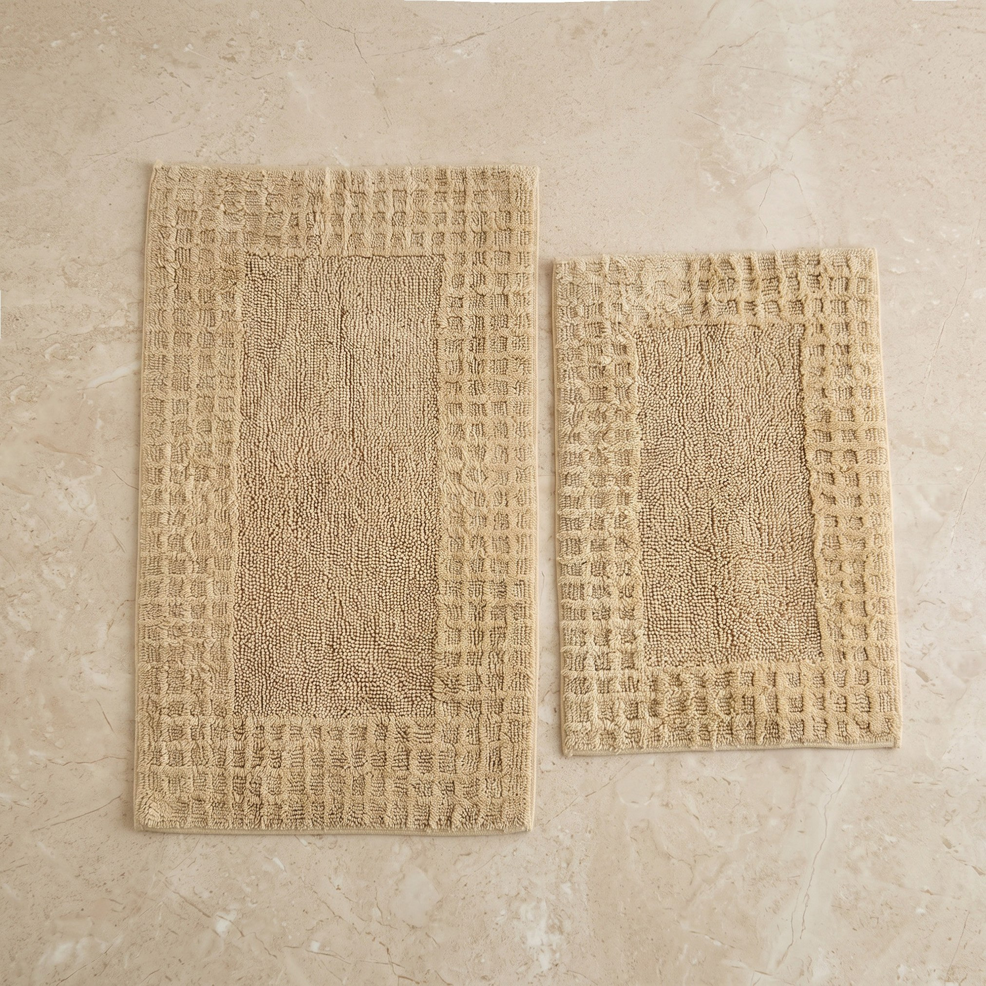 EverEco Luxe 2-Piece Cotton Viscose Bath Mat Set-hbxbedroom-floorcoverings-bathmats-image-1