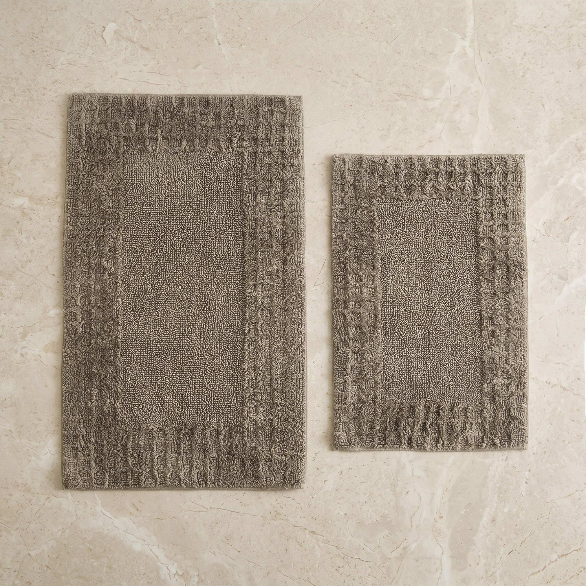 EverEco Luxe 2-Piece Cotton Viscose Bath Mat Set-hbxbedroom-floorcoverings-bathmats-image-1