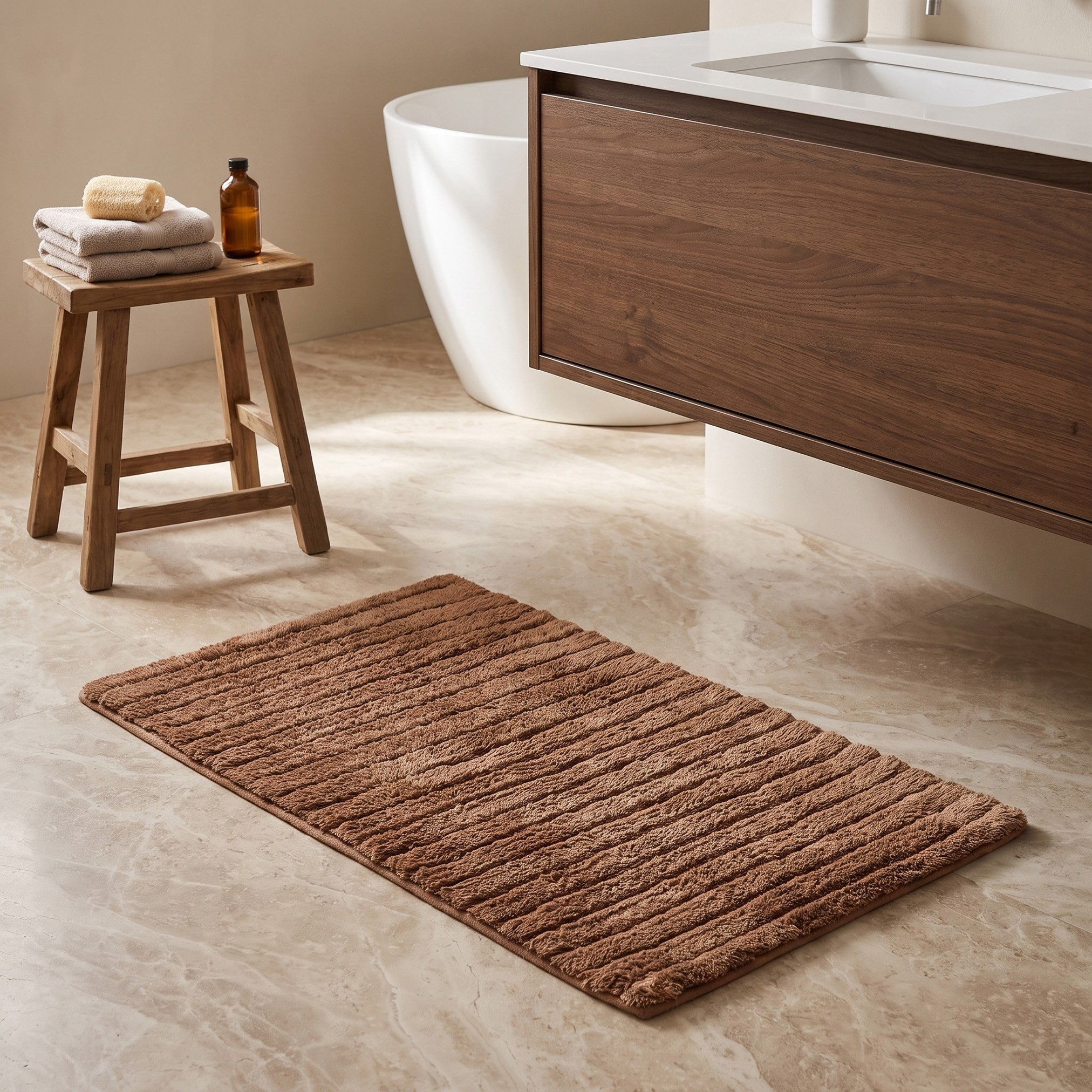 سجادة حمام قطن فيسكوز من أوبيولينس - 40x60 سم-hbxbedroom-floorcoverings-bathmats-image-1