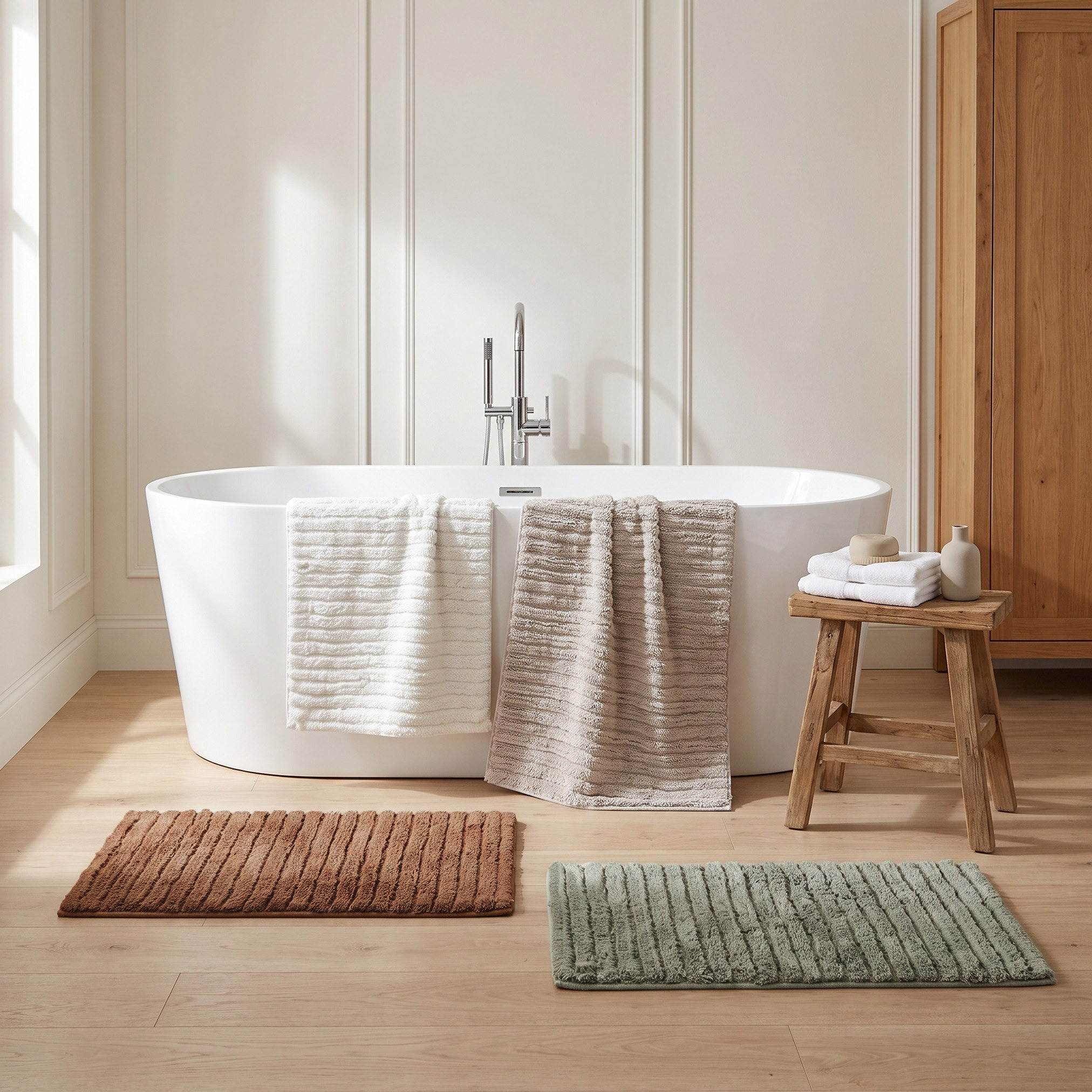 سجادة حمام قطن فيسكوز من أوبيولينس - 40x60 سم-hbxbedroom-floorcoverings-bathmats-image-3