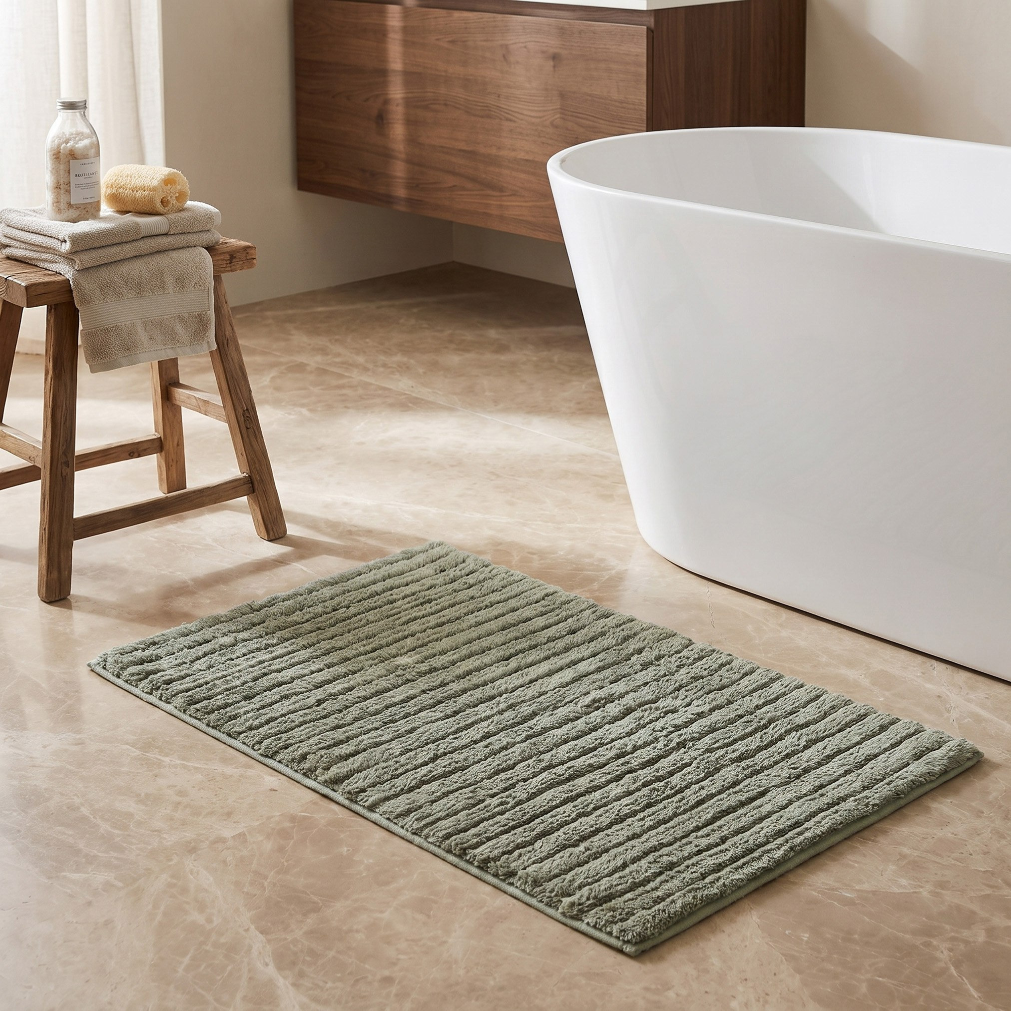 سجادة حمام قطن فيسكوز من أوبيولينس - 40x60 سم-hbxbedroom-floorcoverings-bathmats-image-1