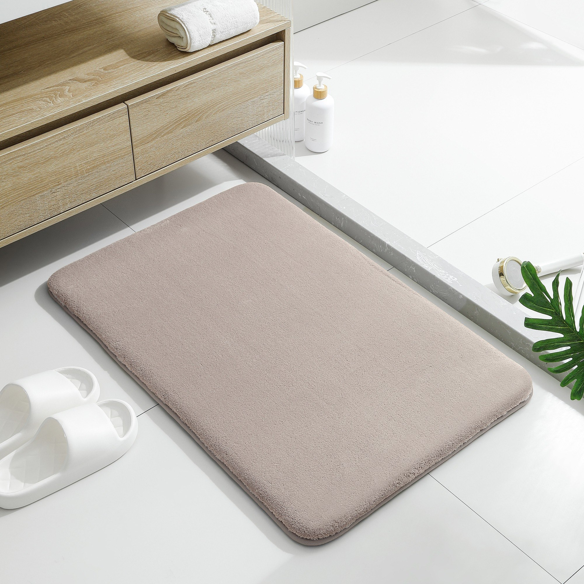 Lavish Epica Extra Comfort Memory Foam Bath Mat - 60x90 cm-hbxbedroom-floorcoverings-bathmats-image-1
