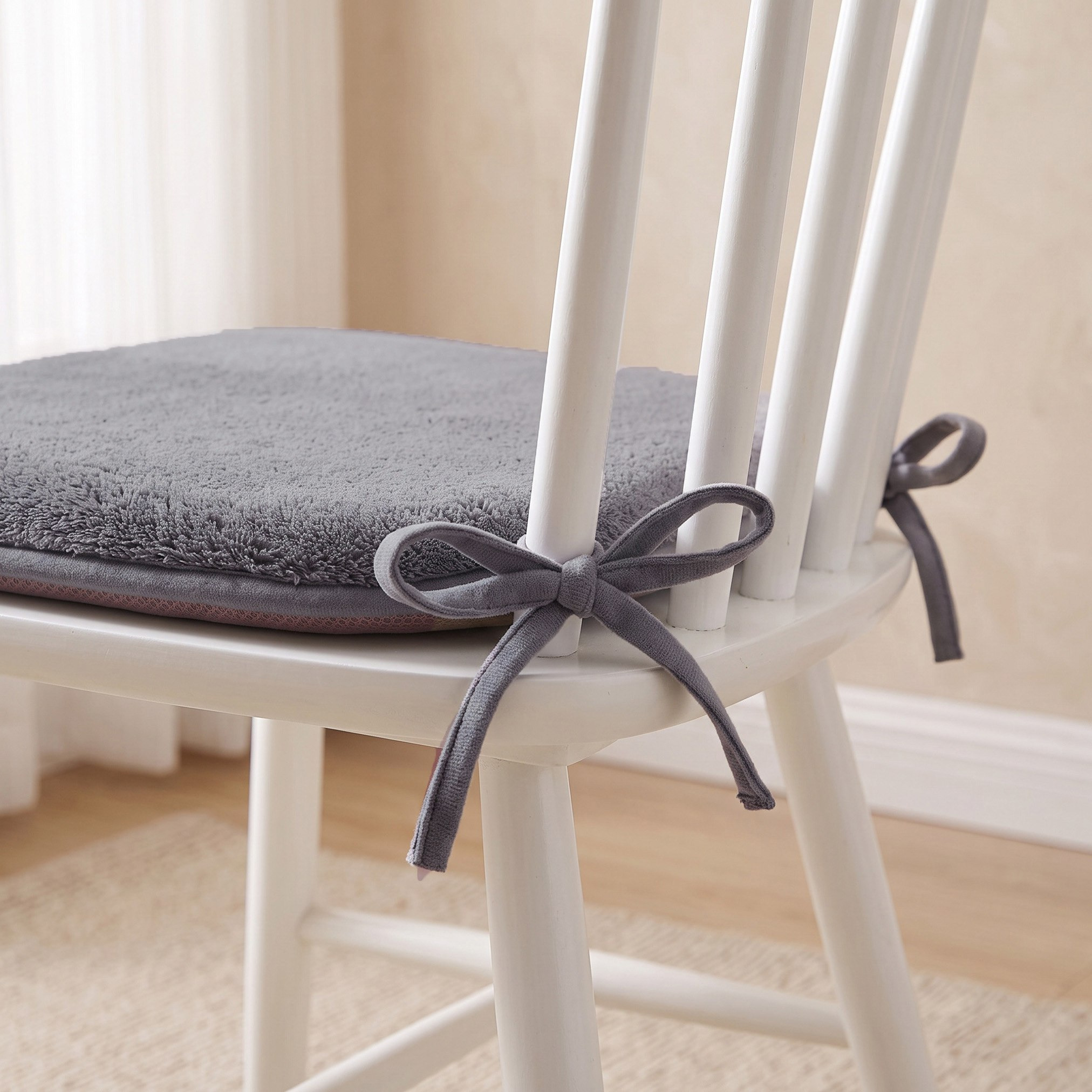 Lavish Memory Foam Chair Pad - 38x43 cm-hbxbedroom-bedding-cushionsandcovers-chairpads-image-2
