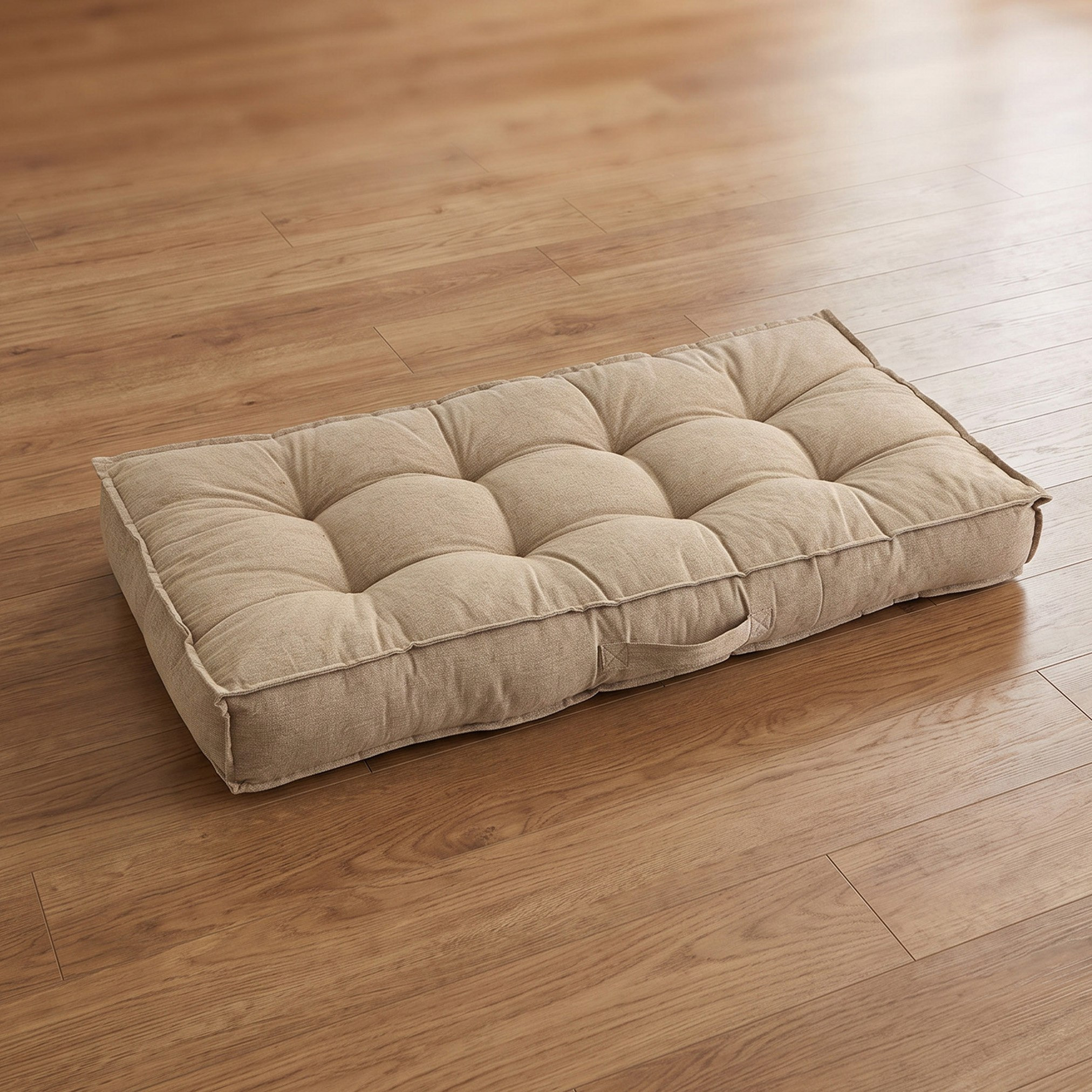 وسادة أرضية من دنيم شامبراي - 50×100×12 سم-hbxhomeware-hbxdecorandfurnishings-image-1