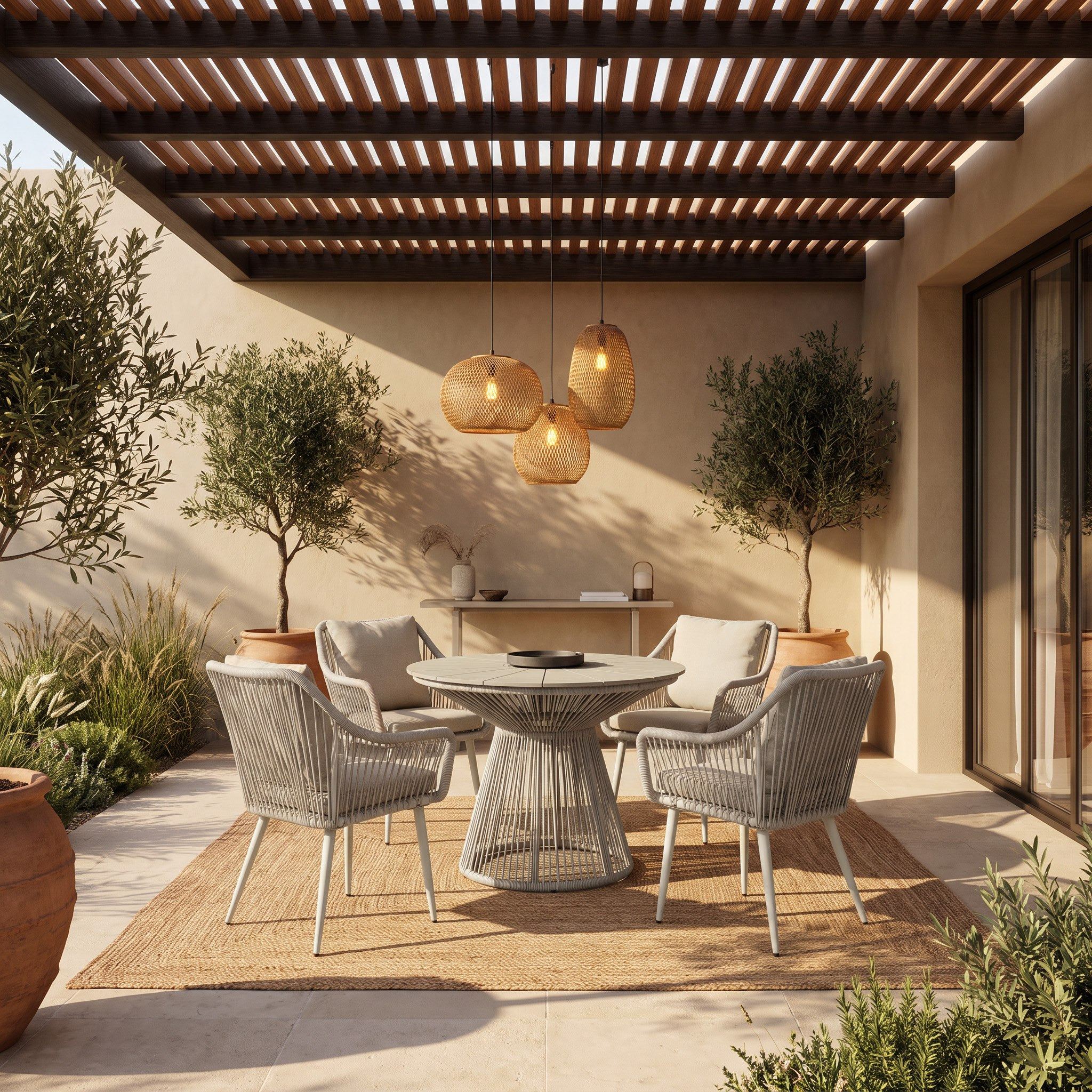Vera Fresca 4-Seater Outdoor Set-hbxfurniture-outdoor-diningsets-image-3