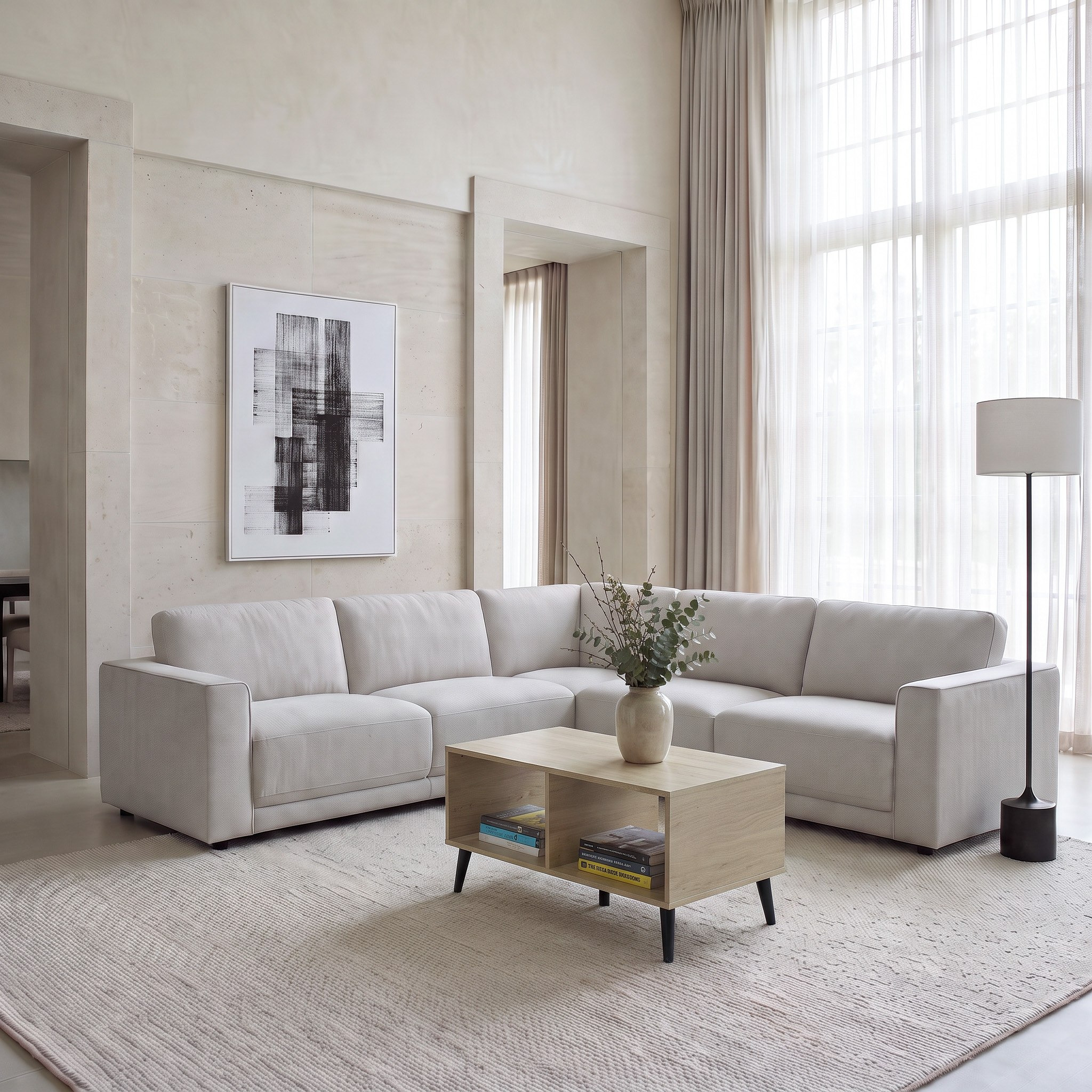 Penn 4-Seater Reversible Corner Fabric Sofa-hbxlivingroom-sofasandarmchairs-cornersofas-image-7