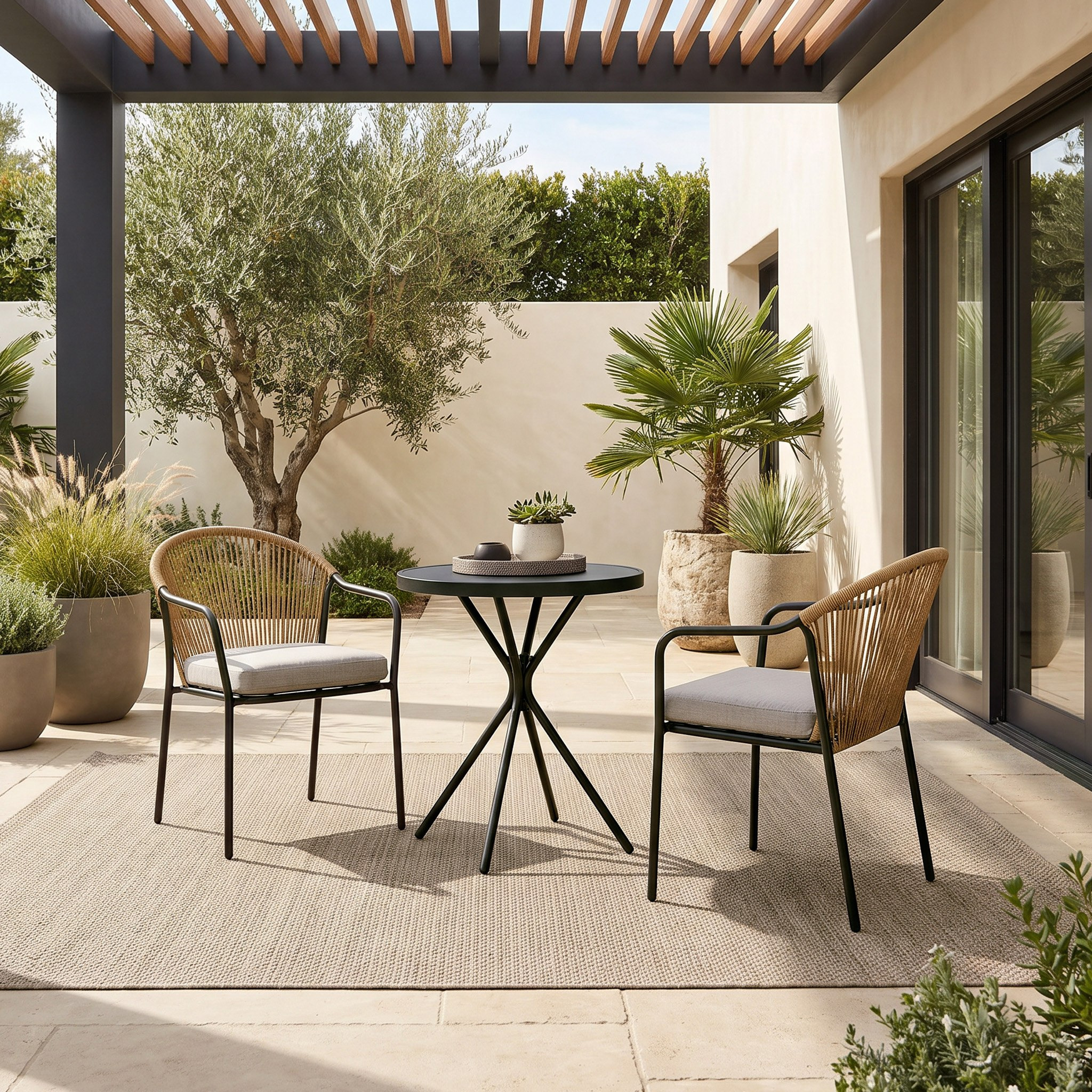 طقم جلسة شرفة خارجية مقعدين مع وسائد غريتا من موفو-فيرا-hbxfurniture-outdoor-diningsets-image-2