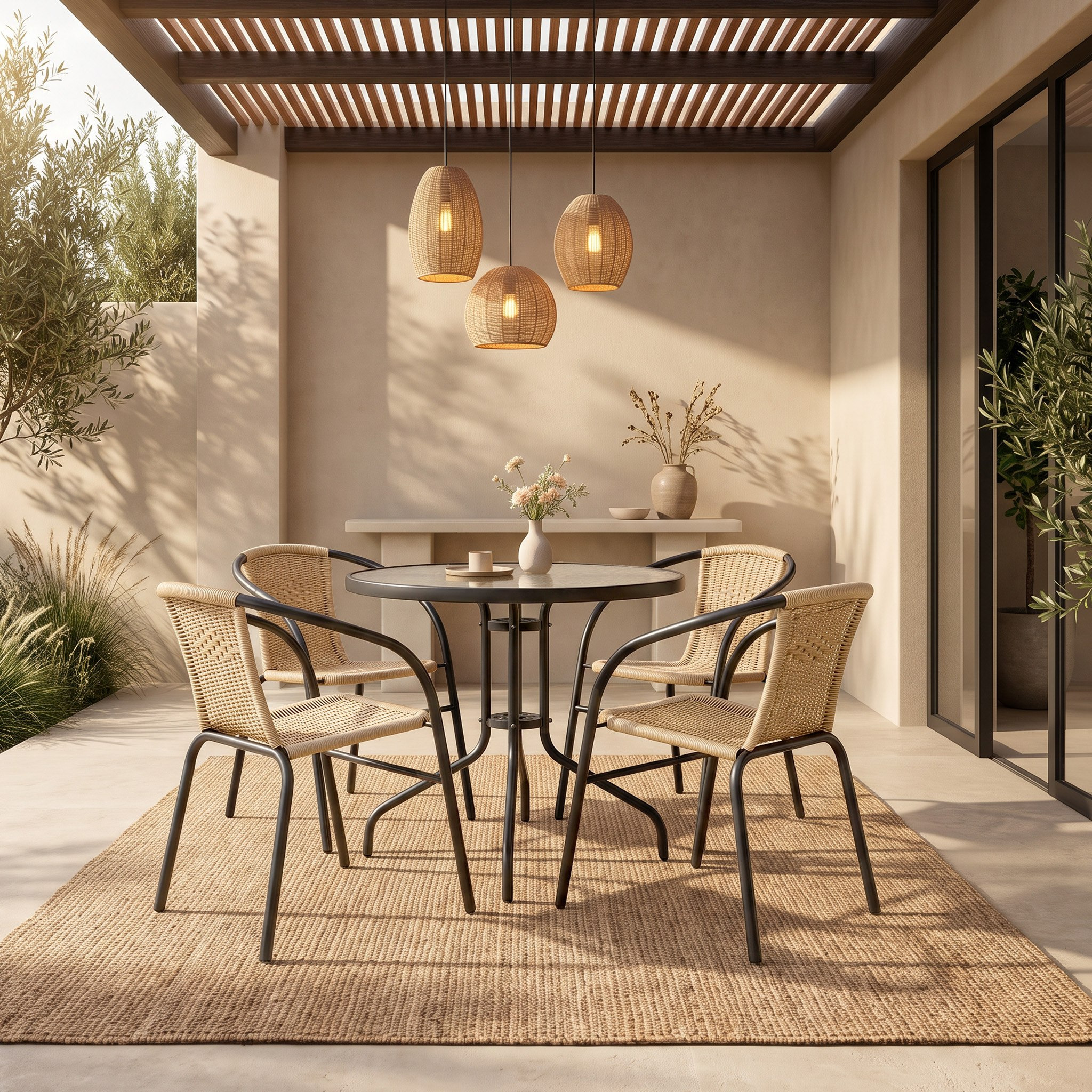 Movo-Vera Grecia 4-Seater Outdoor Set-hbxfurniture-outdoor-diningsets-image-3