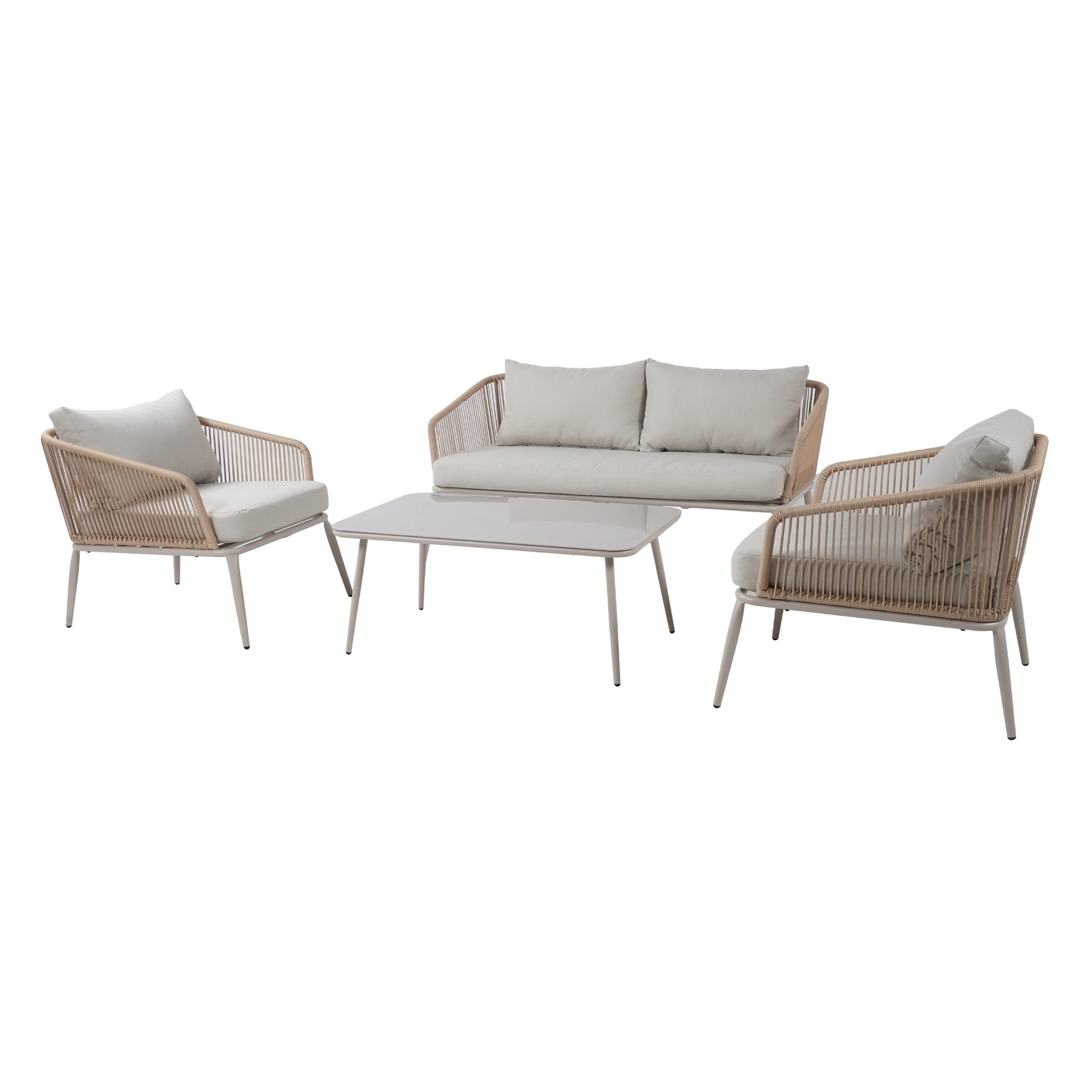 Vera Fresca 4-Seater Outdoor Set with Cushion-hbxoutdoor-hbxoutdoorfurniture-sofasets-image-2