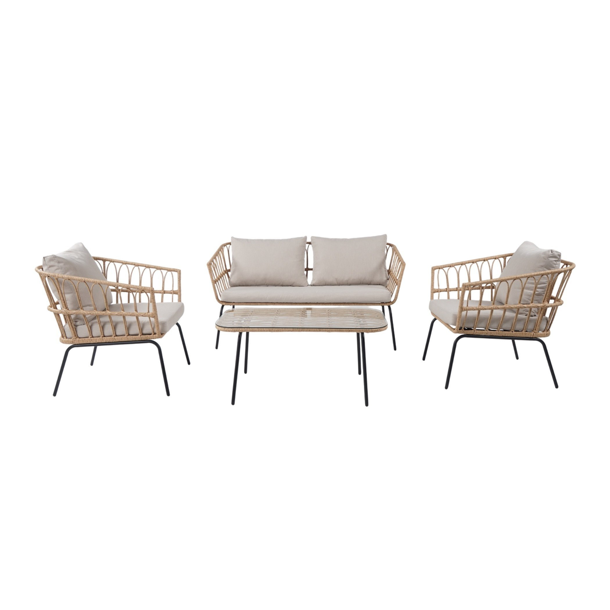 Movo-Vera Katina 2+1+1 Seater Outdoor Sofa Set with Cushion and Coffee Table-hbxoutdoor-hbxoutdoorfurniture-sofasets-image-10