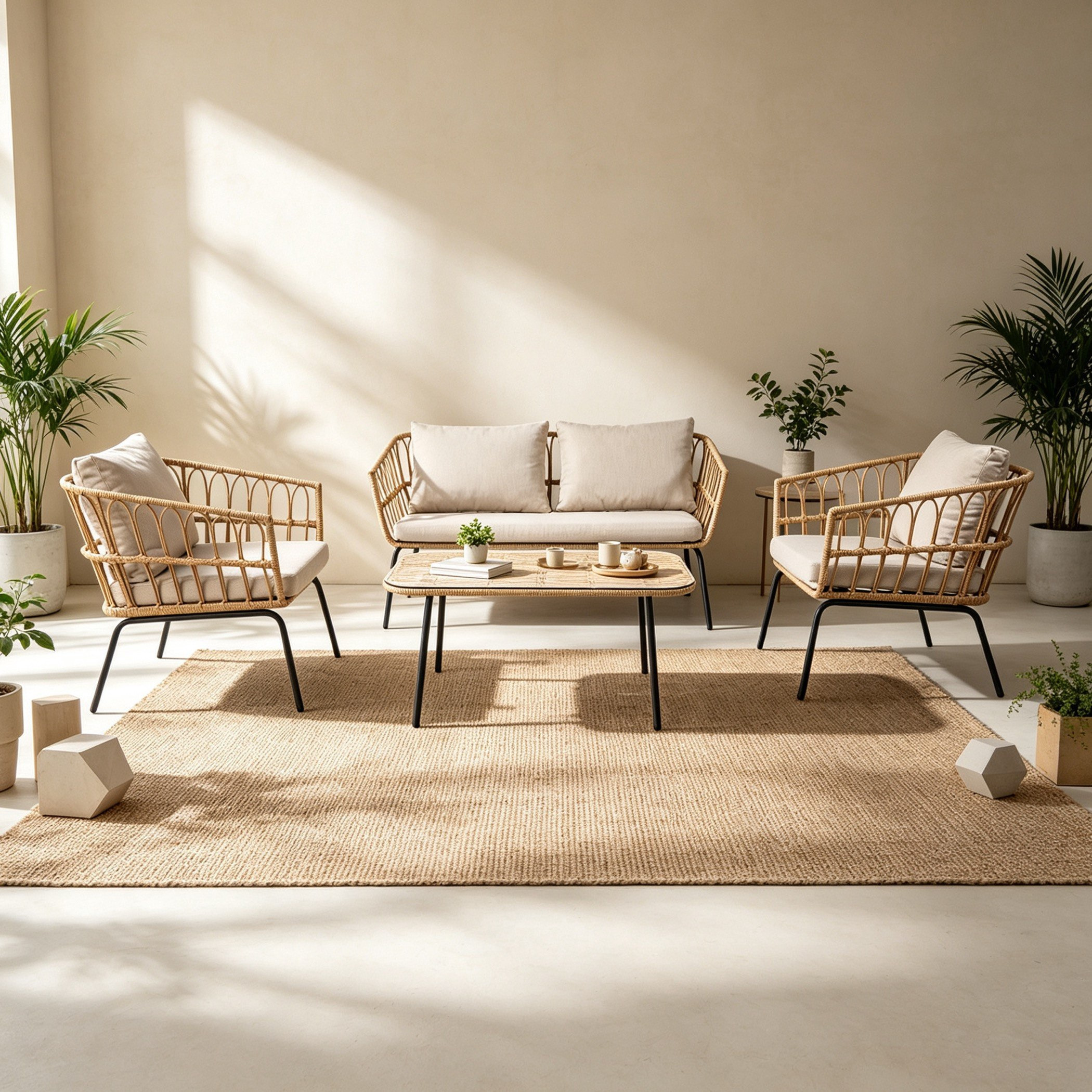 Movo-Vera Katina 2+1+1 Seater Outdoor Sofa Set with Cushion and Coffee Table-hbxoutdoor-hbxoutdoorfurniture-sofasets-image-4