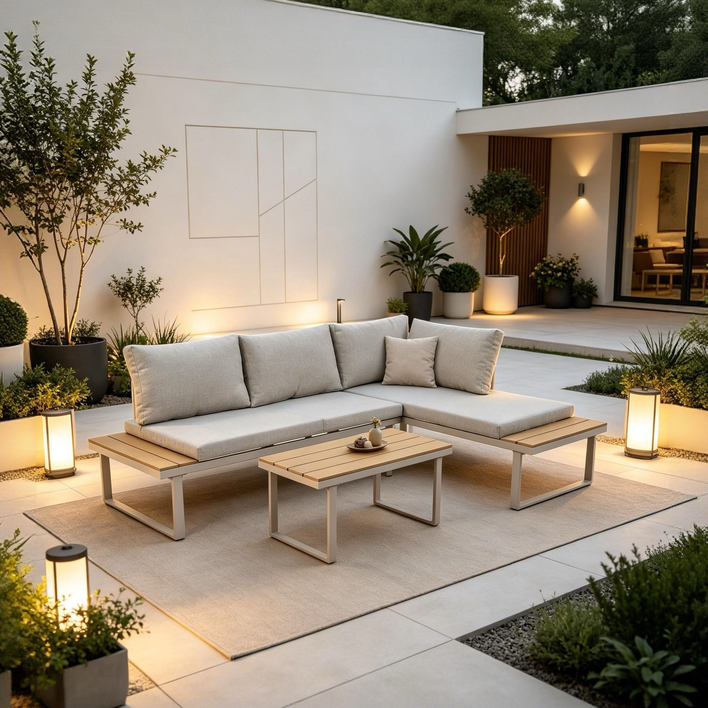 Movo-Vera Fernie 5-Seater Convertible Corner and Coffee Table Outdoor Set with Cushion-hbxoutdoor-hbxoutdoorfurniture-sofasets-image-12