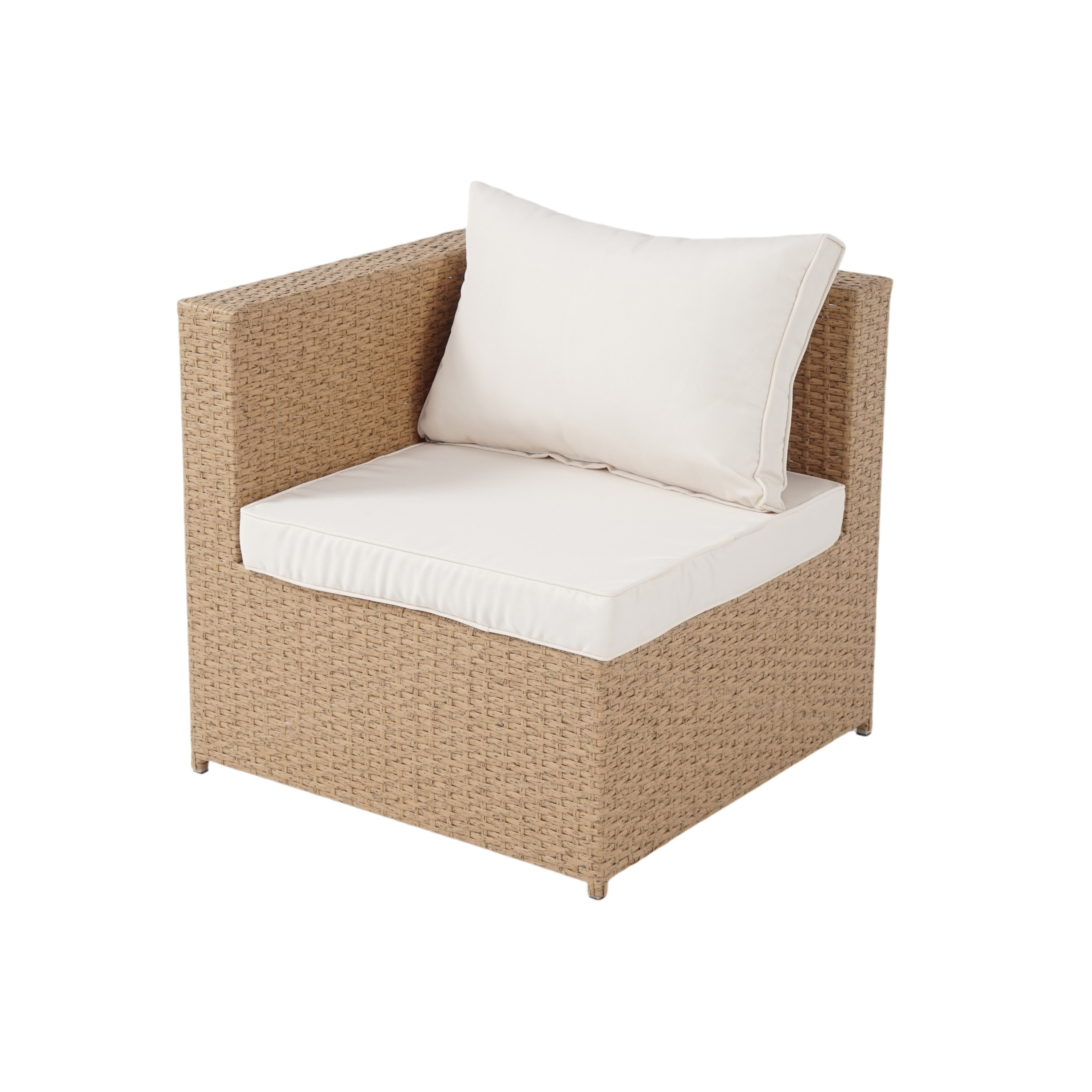 Movo-Vera Tamara Outdoor 2-Seater Stackable Sofa Set with Table and Ottoman-hbxoutdoor-hbxoutdoorfurniture-sofasets-image-8