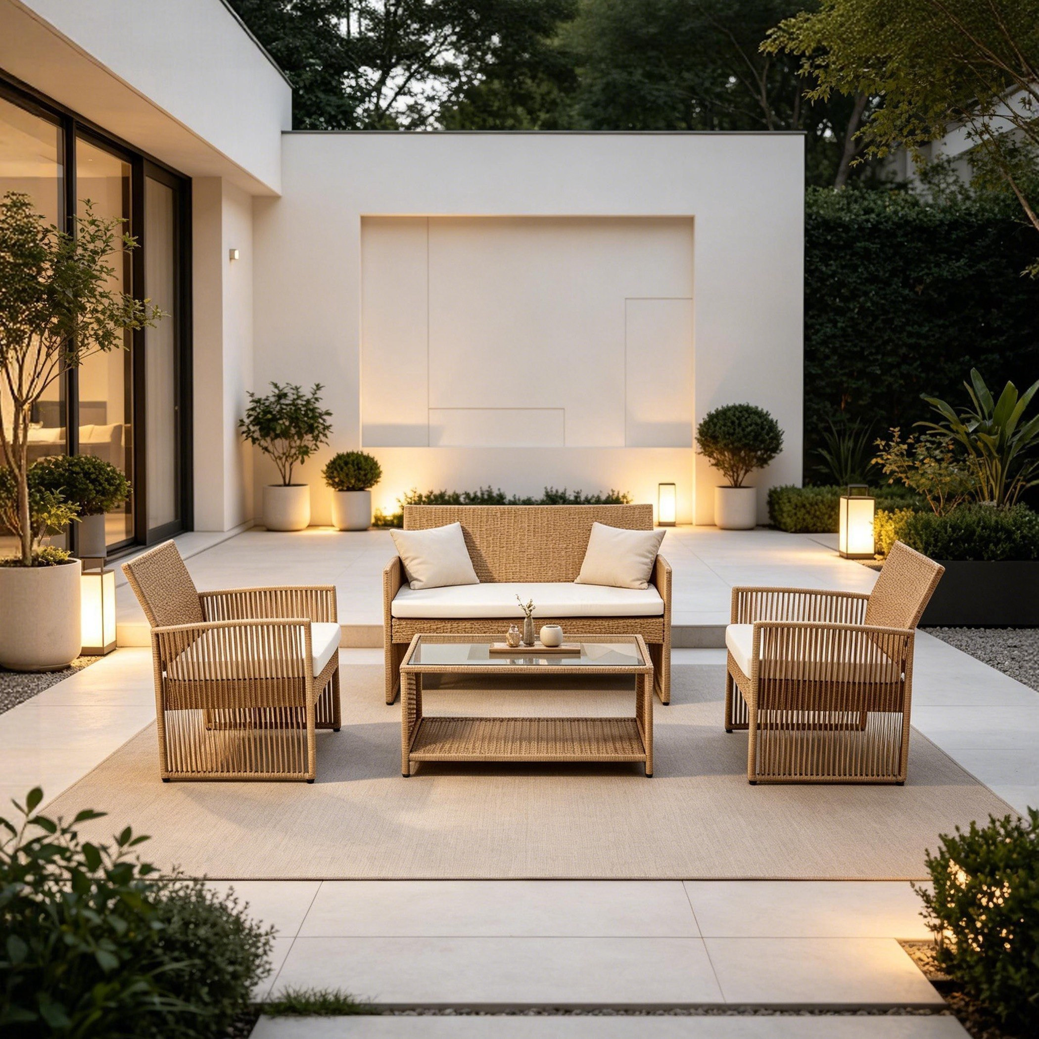 Movo-Vera Cuboid  2+1+1 Seater Outdoor Sofa Set with Cushion and Coffee Table-hbxoutdoor-hbxoutdoorfurniture-sofasets-image-12