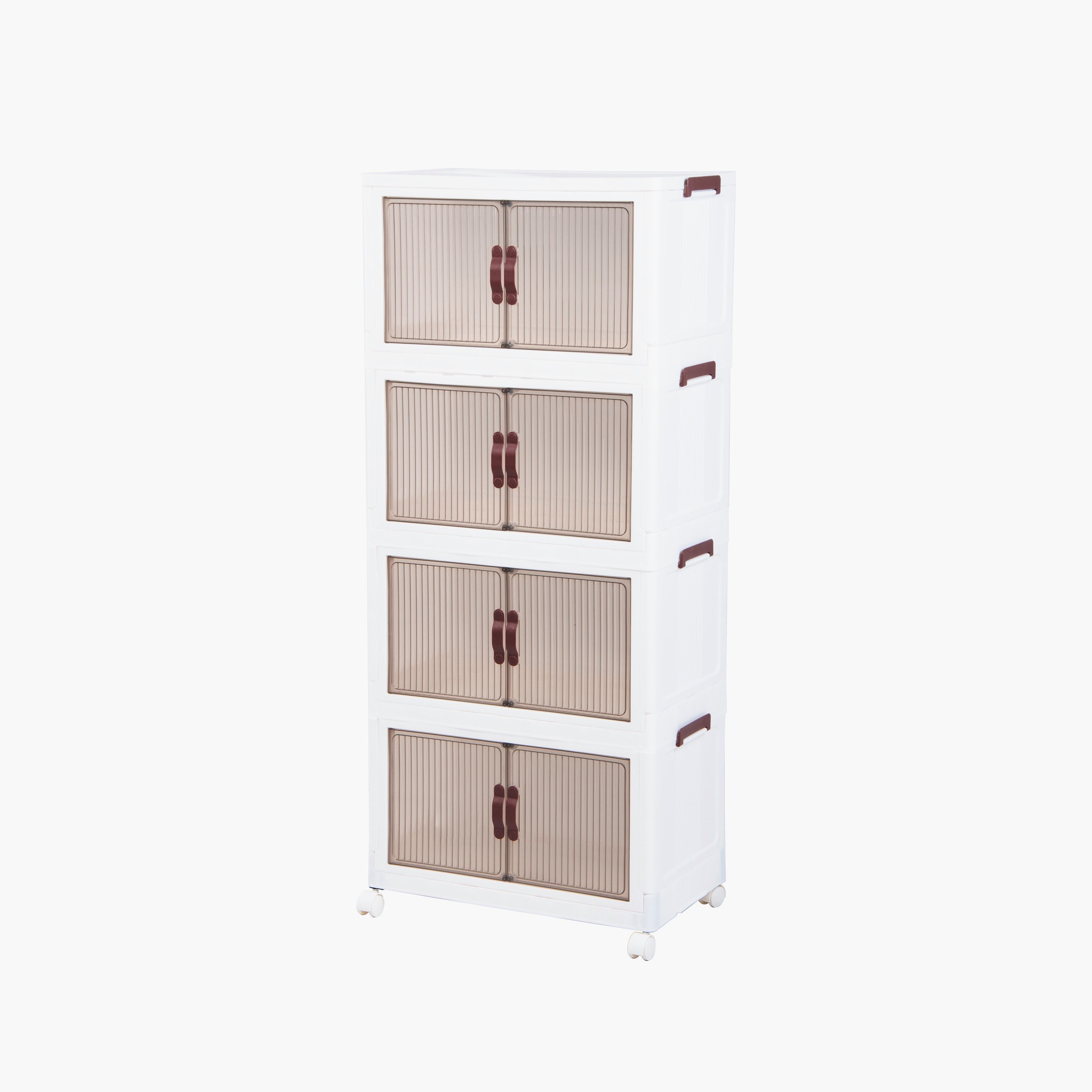 Juana 4-Tier Foldable Storage Boxes - 56x32x126 cm-hbxbedroom-bedroomaccessories-bedroomstorage-image-2